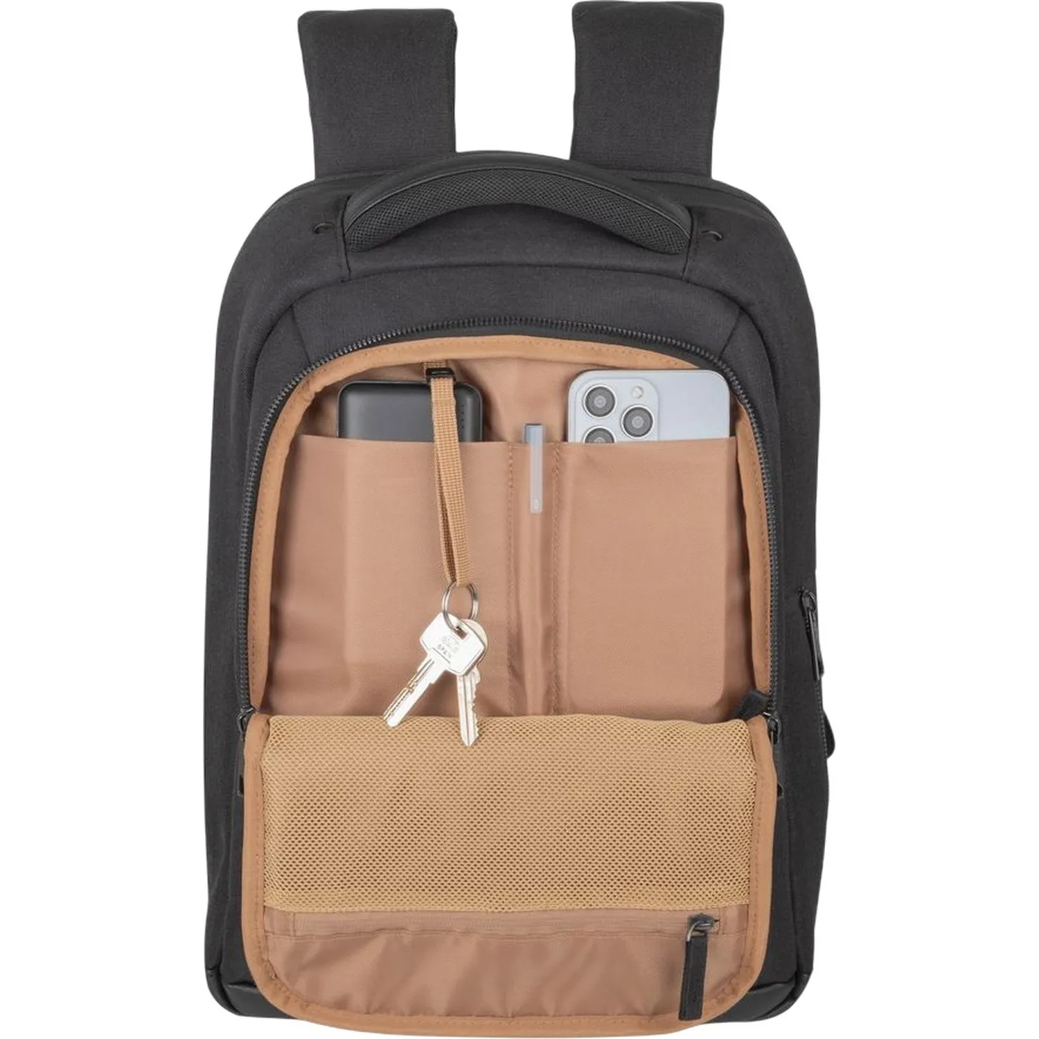 Рюкзак для ноутбука RIVACASE 8126 black Clark-ECO MacBookAir15,ноут.14 17л - фото 15