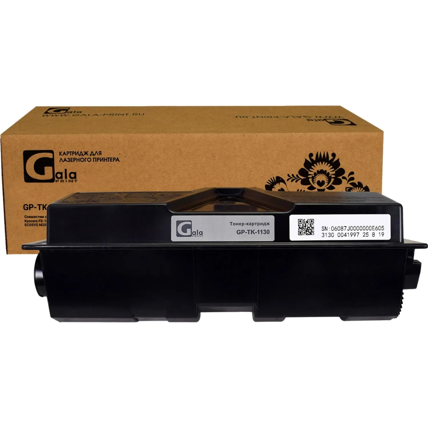 Картридж лазерный GalaPrint TK-1130 чер. для Kyocera FS-1030/113 - фото 1