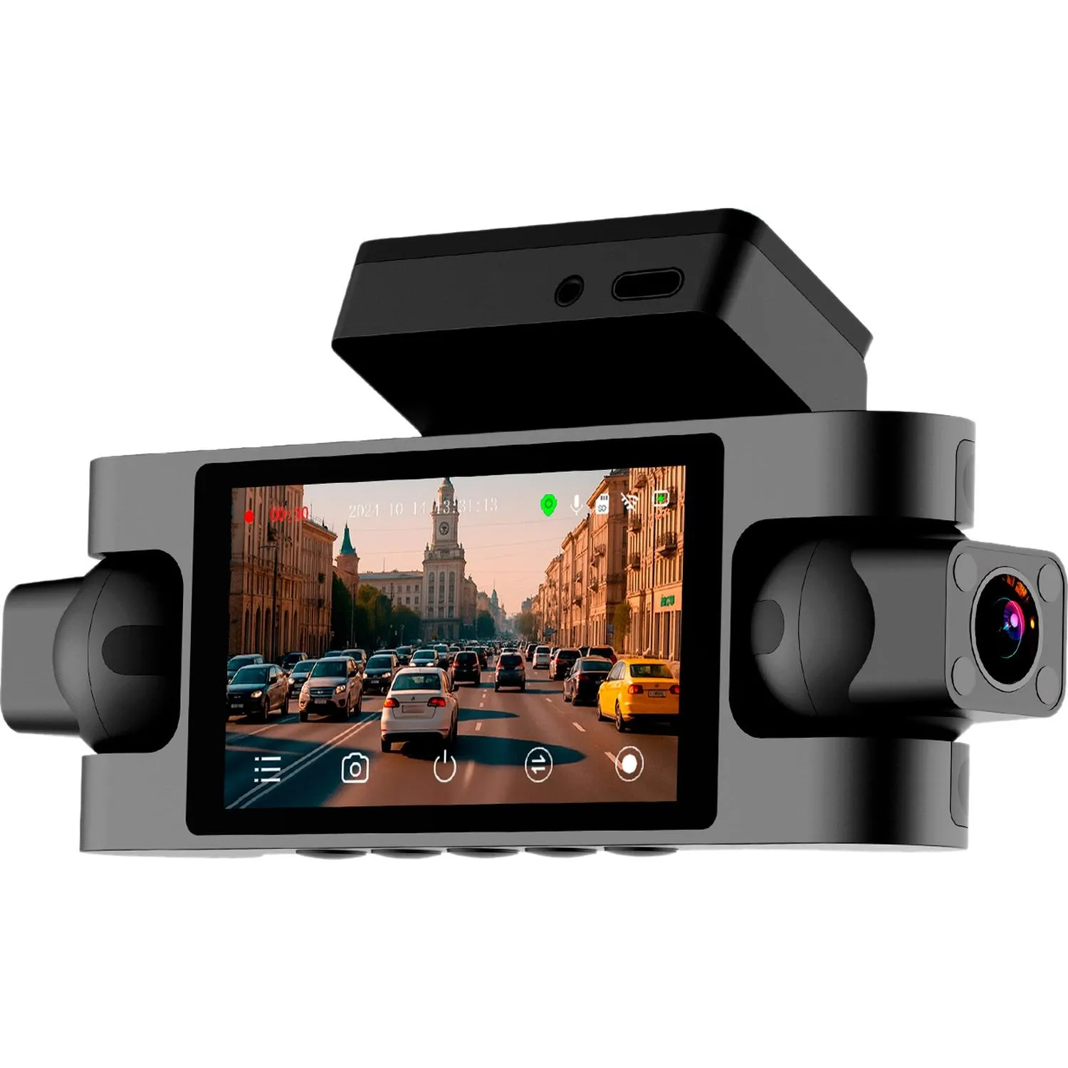 Автомобильный видеорегистратор TrendVision TVP360G Proof 360 GPS 4 камеры - фото 4
