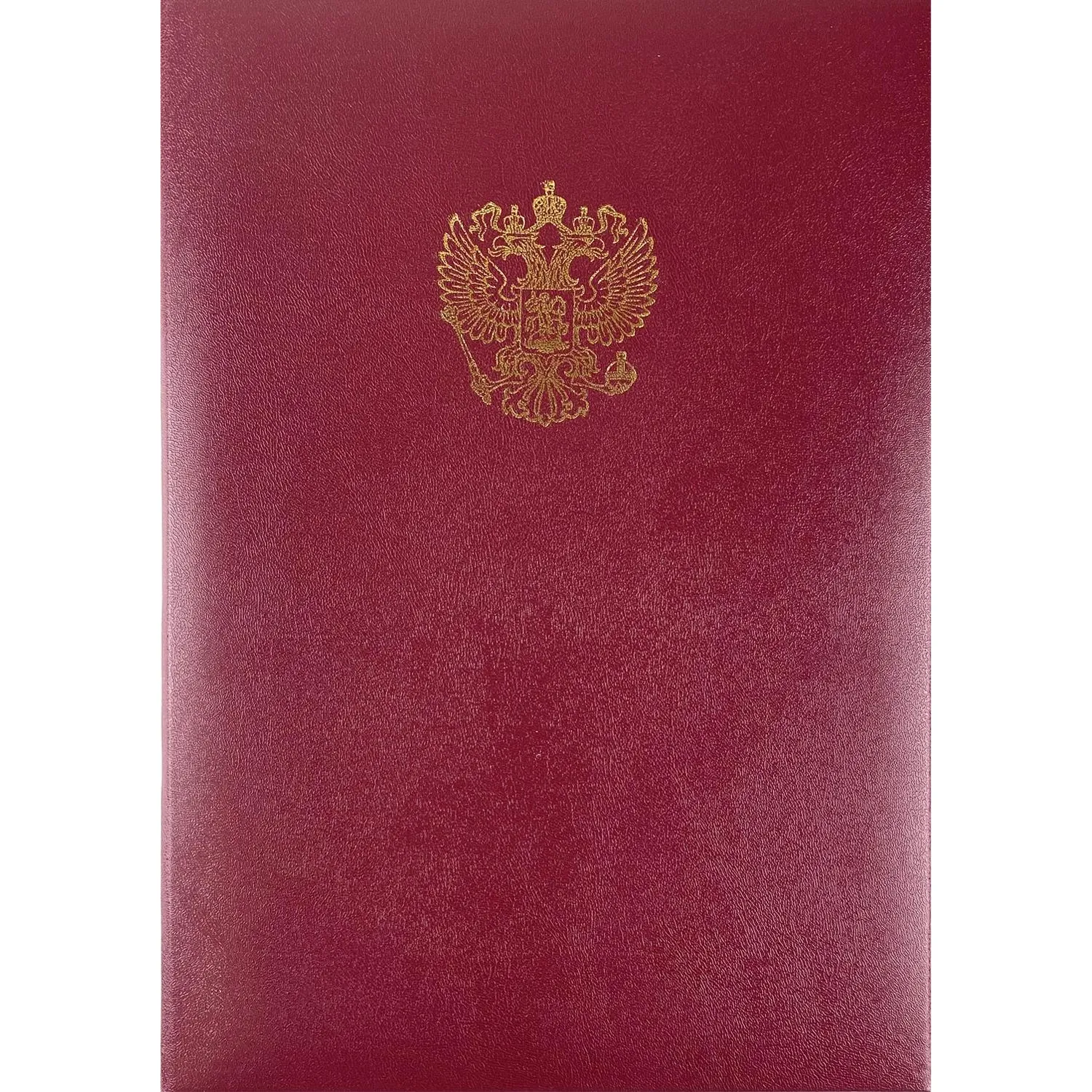 Папка адресная б/в бордо 15А007 Герб/10/ 15А007_б - фото 1