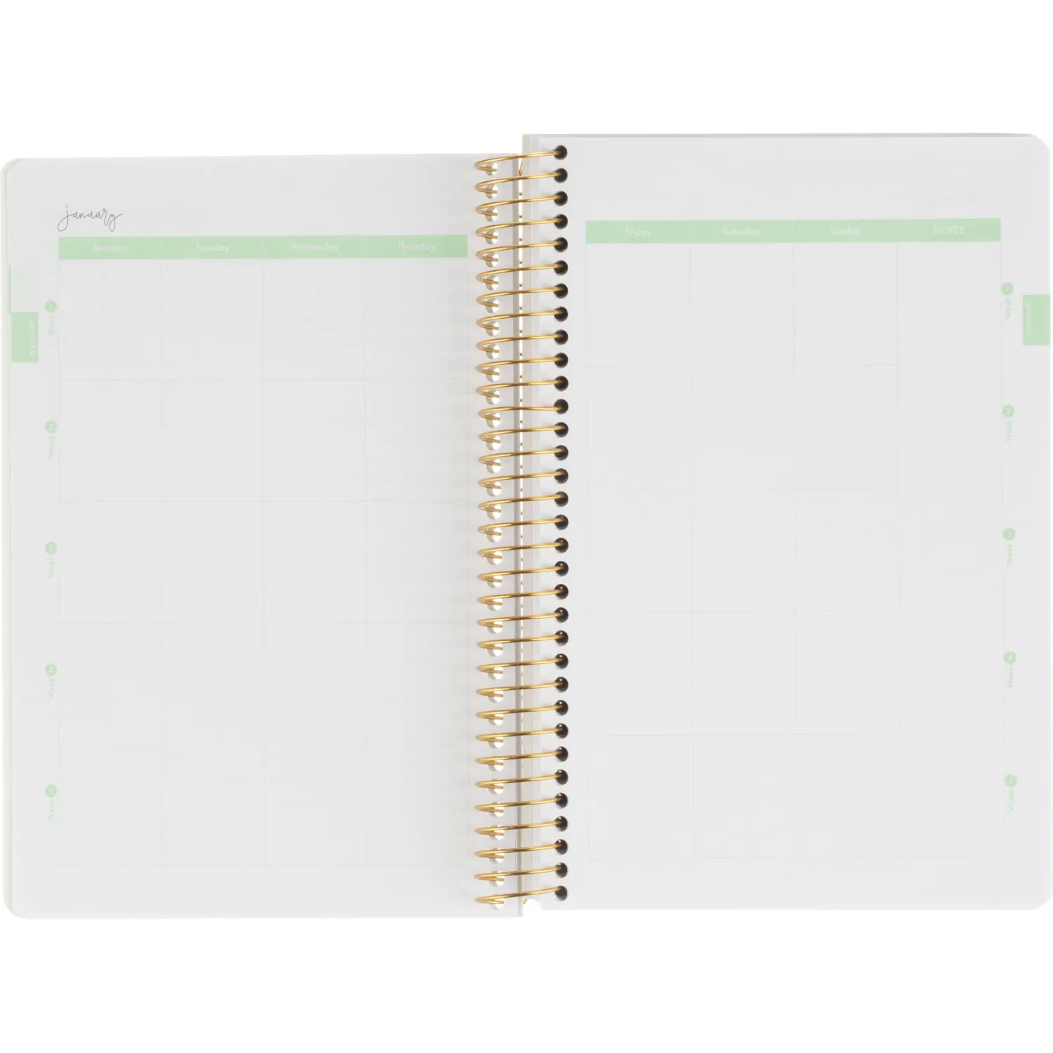Ежедневник недатированный НА CUTE DIARY А5,BV,136,ЛУГ.ТР,зол.греб,3-701/11 - фото 7