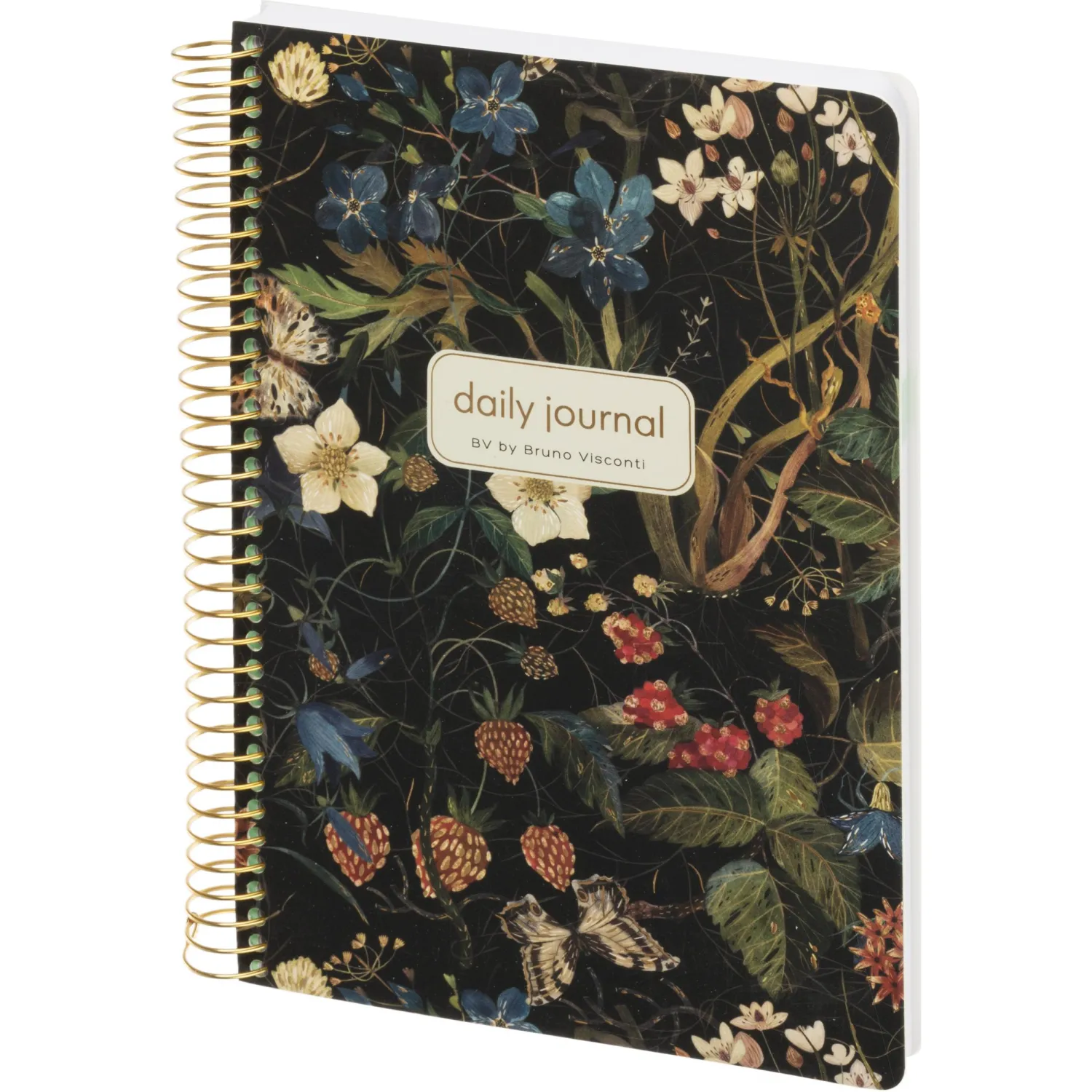 Ежедневник недатированный CUTE DIARY А5,BV,136,лес.яг,зол.греб,3-701/12 - фото 1