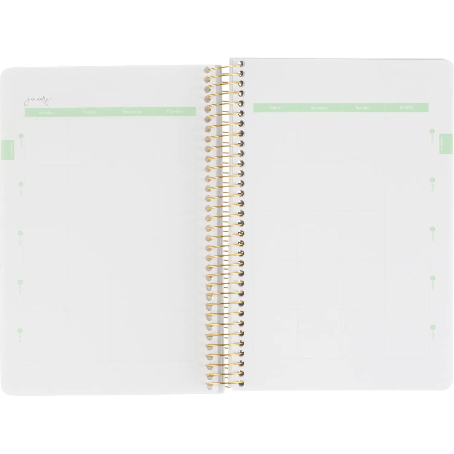 Ежедневник недатированный CUTE DIARY А5,BV,136,ИРИСЫ, зол.греб, 3-701/15 - фото 7