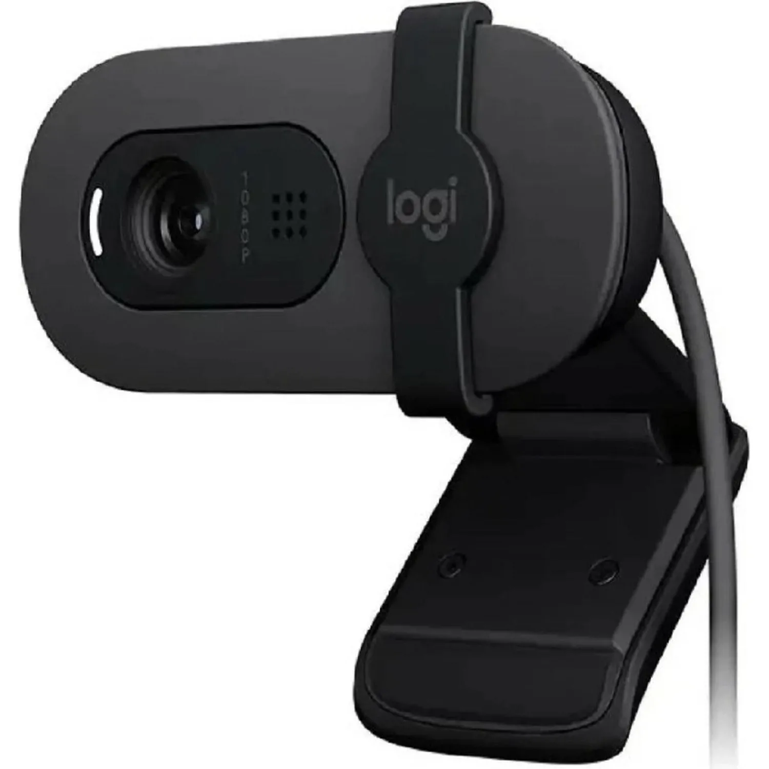 Веб-камера Logitech HD Brio 100 черн.2Mpix 1920x1080 USB-A,микр(960-001587) - фото 1