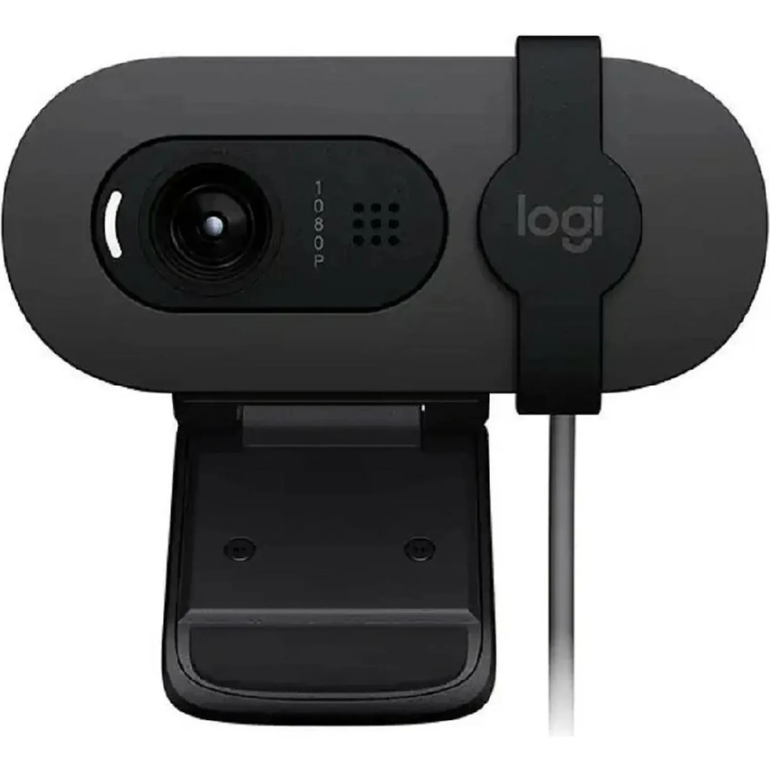 Веб-камера Logitech HD Brio 100 черн.2Mpix 1920x1080 USB-A,микр(960-001587) - фото 2