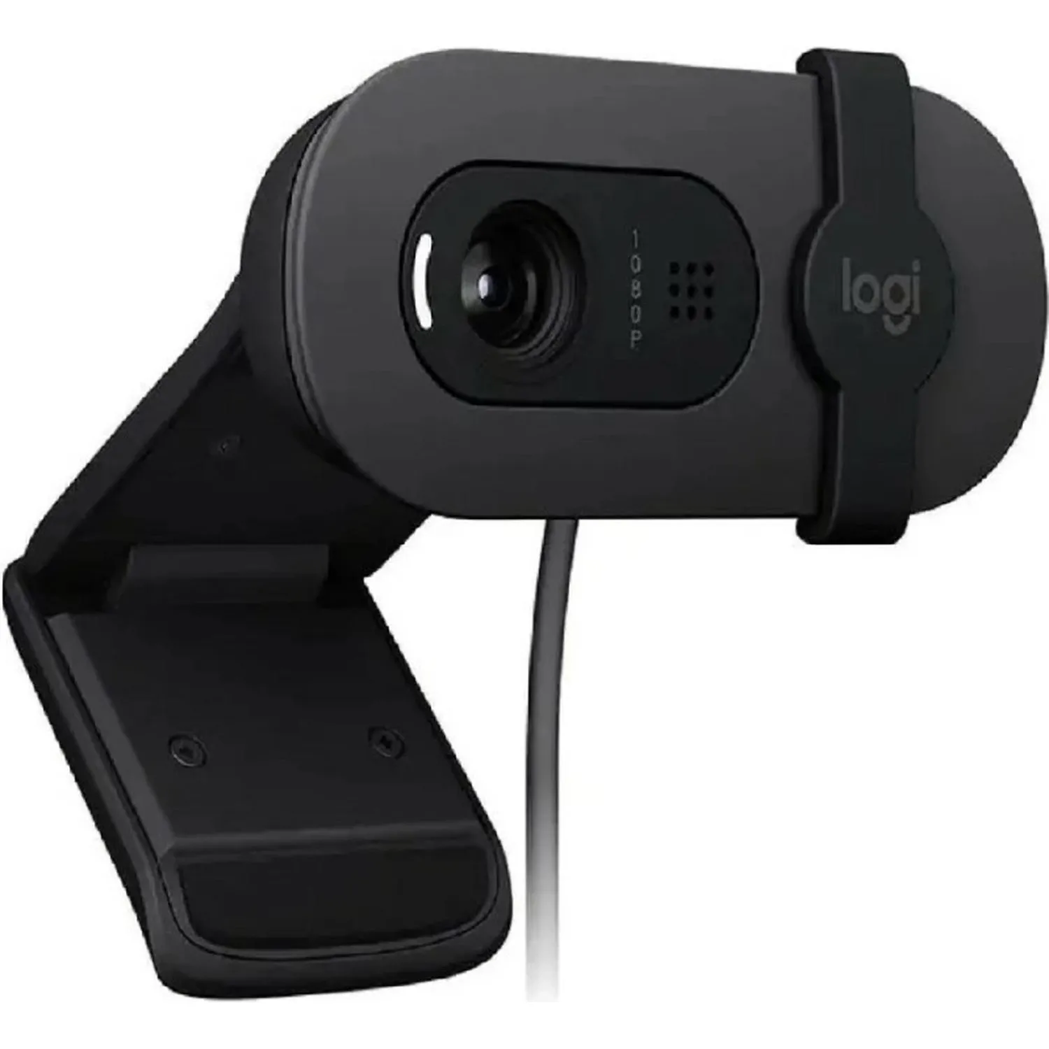 Веб-камера Logitech HD Brio 100 черн.2Mpix 1920x1080 USB-A,микр(960-001587) - фото 3