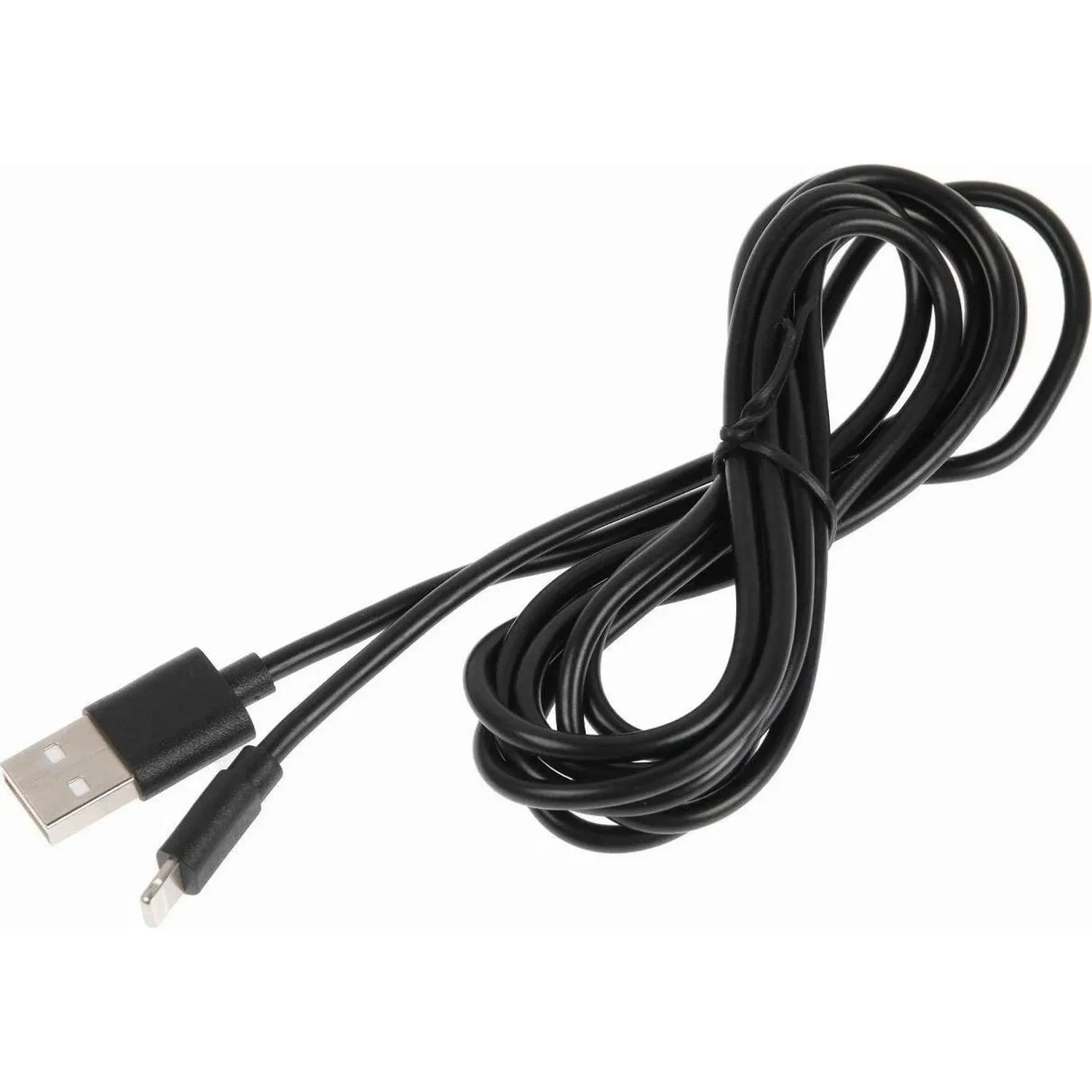 Кабель PERO DC-03 USB-A to Lightning, 2.4 А, 2м, черный - фото 2