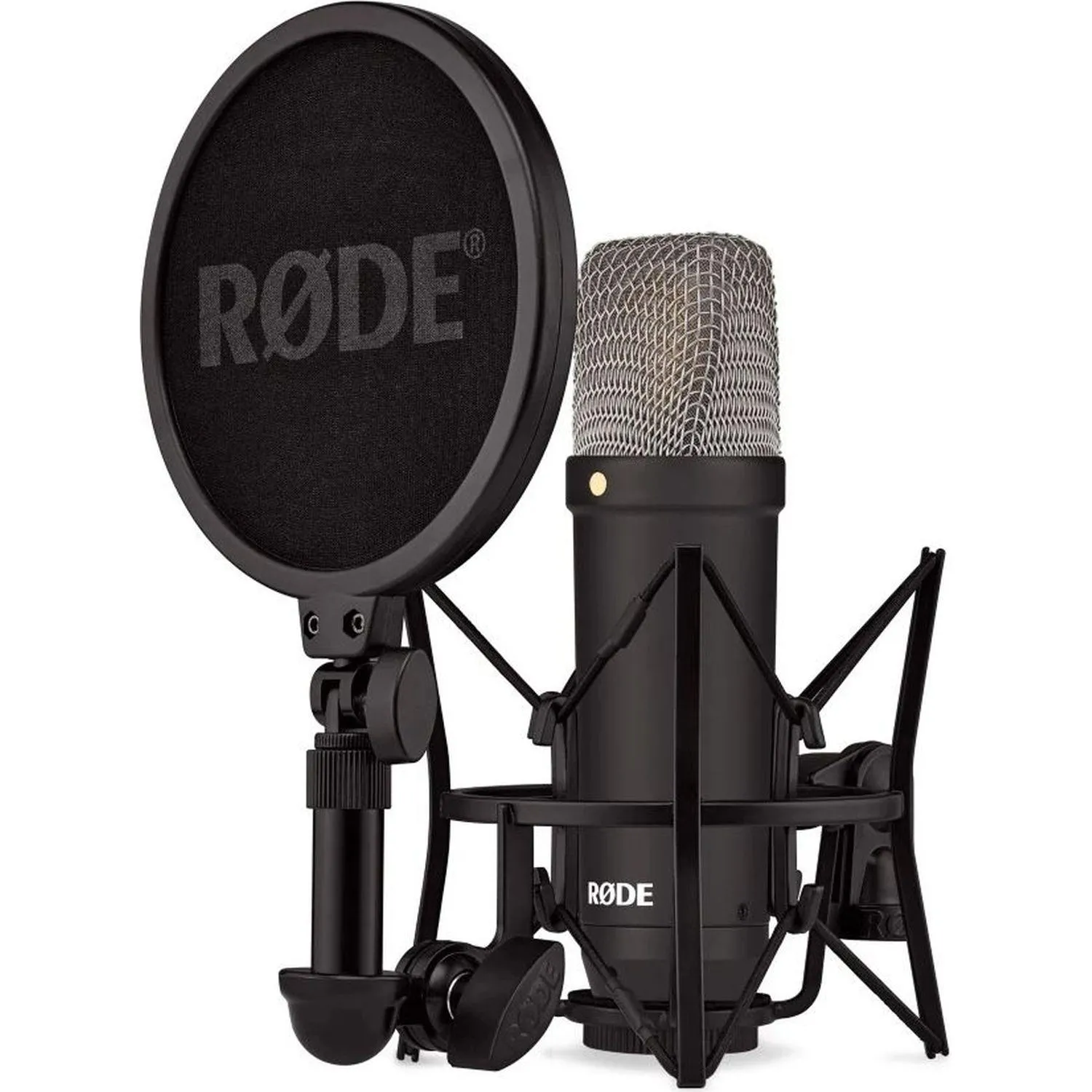 Микрофон Rode NT1 Signature Black, студийн кардиоидный конденсаторный, чёрн - фото 1