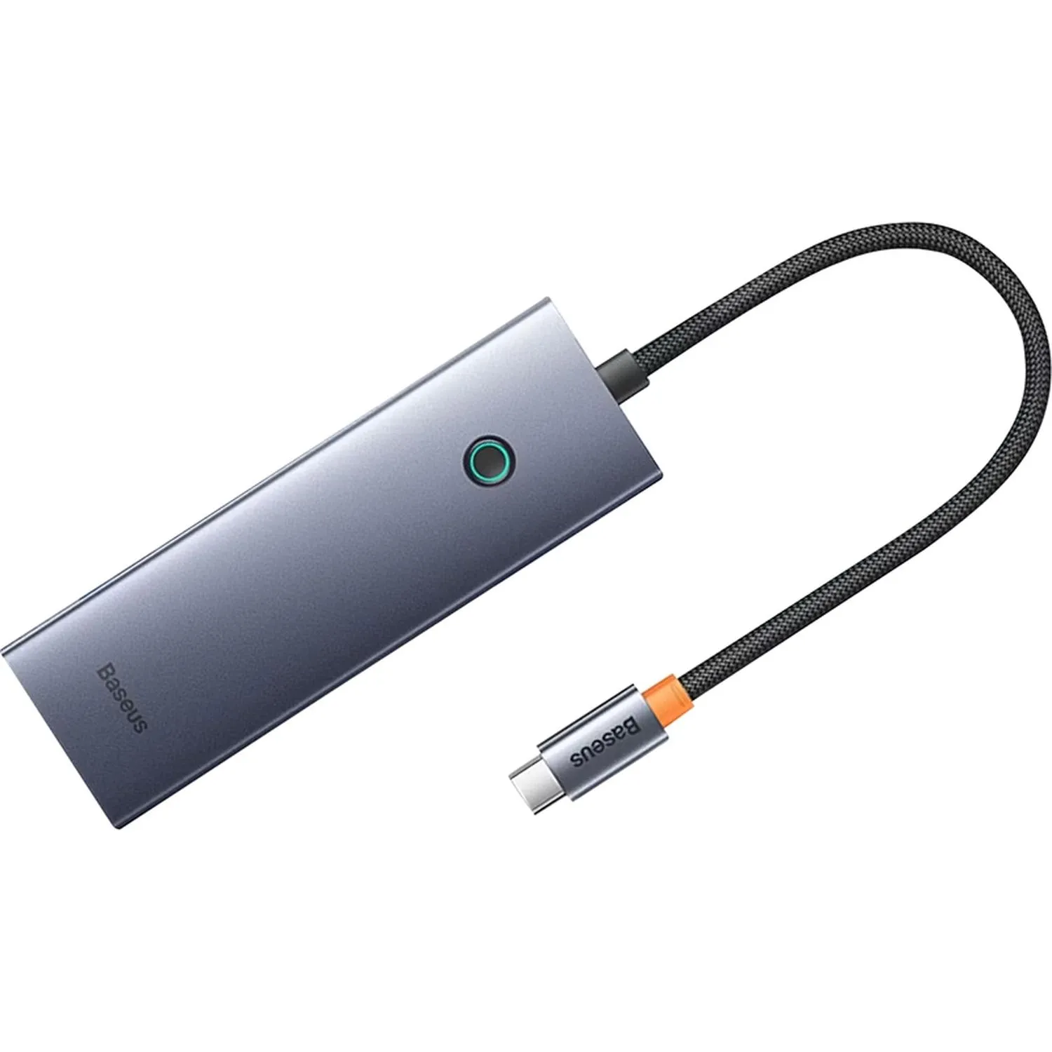 Разветвитель USB Baseus UltraJoy 4-Port Sp.Grey B0005280B811-11 - фото 2