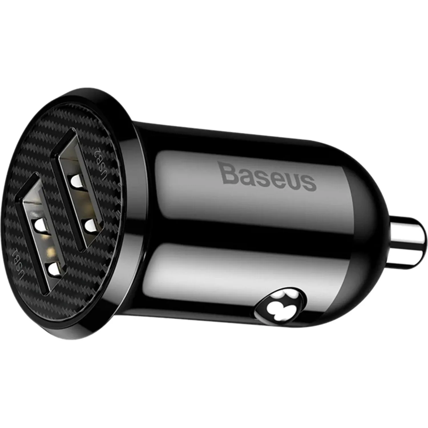 Зарядное устройство Baseus Grain Pro (Dual USB 4.8A ) Black CCALLP-01 - фото 3