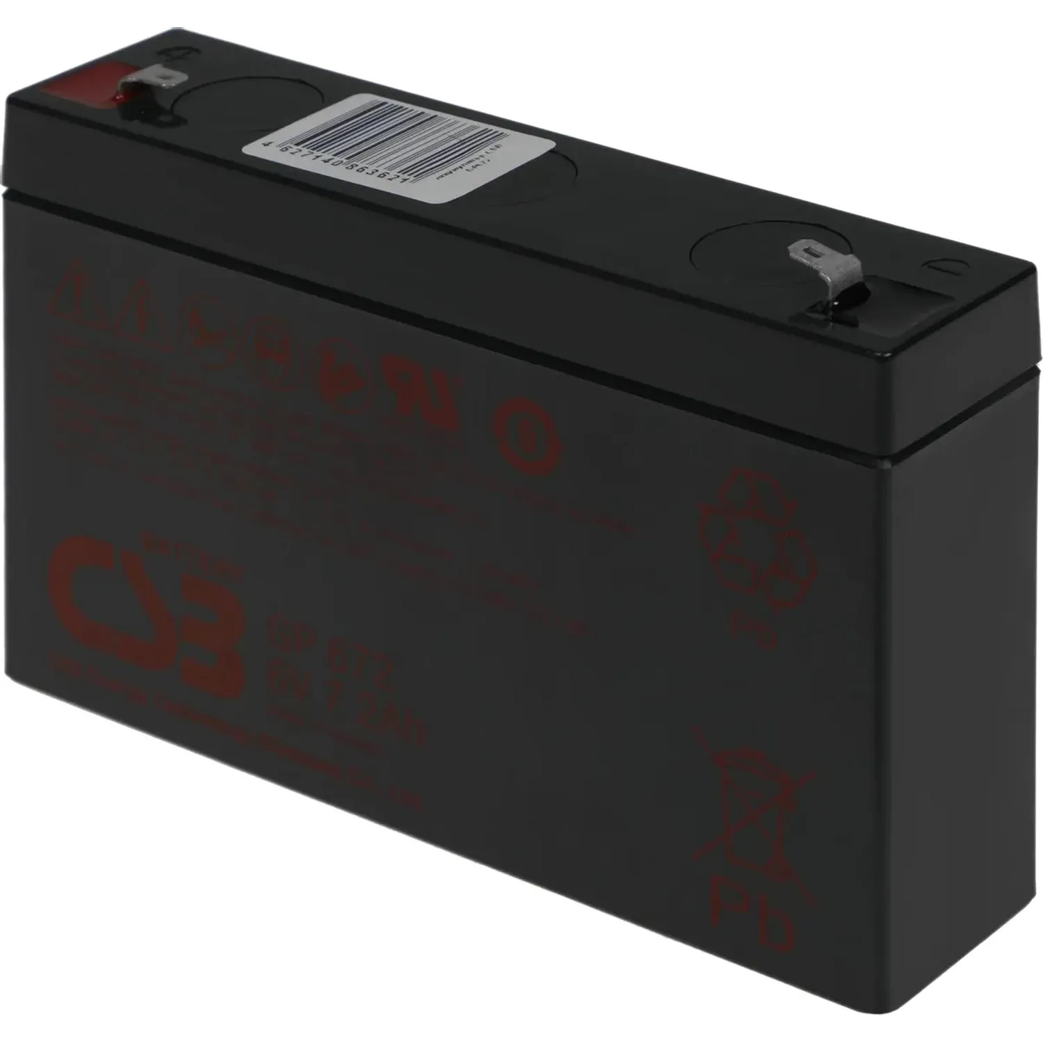 Батарея для ИБП CSB серия GP, GP672 CSB, 6В/7.2Ач, клеммы F1/F2 - фото 8