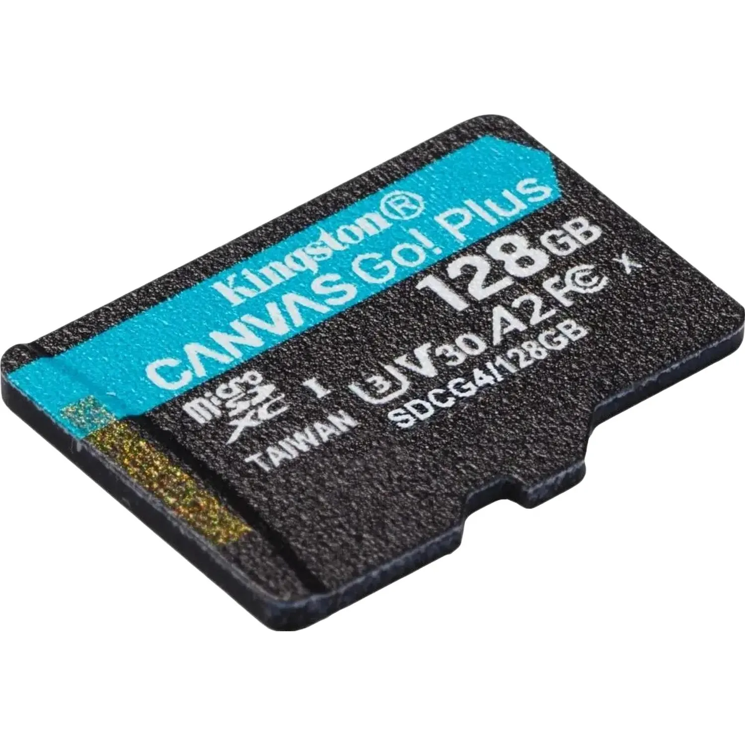 Карта памяти microSDXC Kingston 128G Go Plus G4 200R V30 адапт. SDCG4/128GB - фото 2