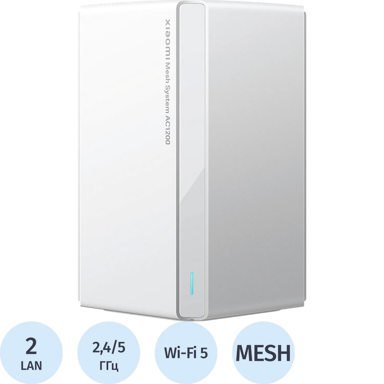 Wi-Fi mesh система Xiaomi (DVB4456GL) Mesh System AC1200 RU 1 шт - фото 1