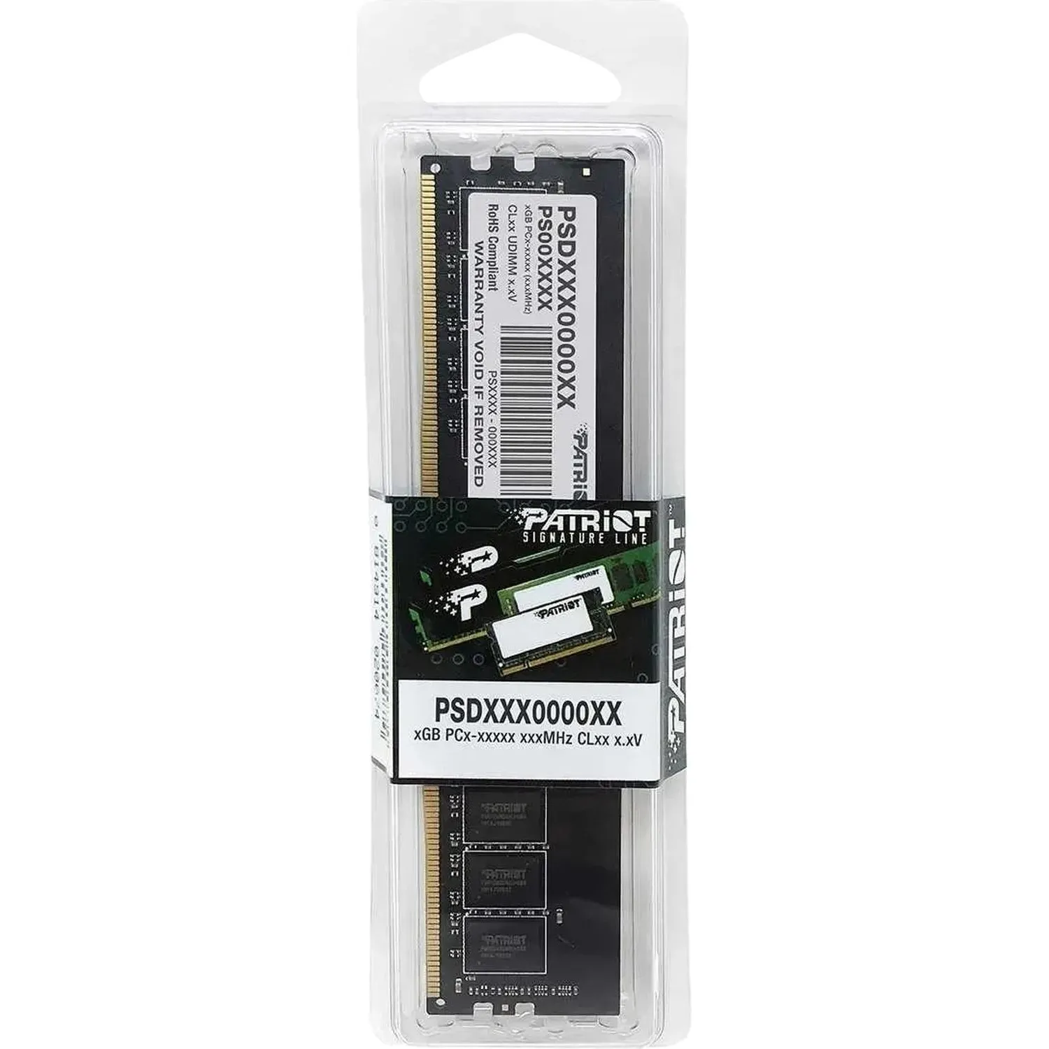 Модуль памяти Patriot DDR4 DIMM 16Gb 3200МГц(PSD416G320081) - фото 5