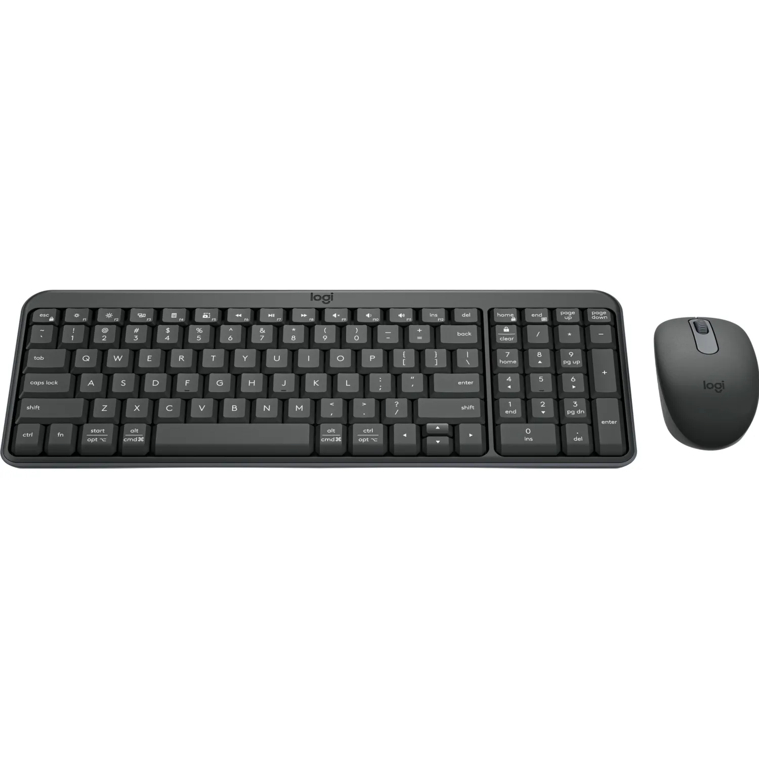 Набор клавиатура+мышь Logitech MK250 BT Graphite рус,беспроводн(920-013853) - фото 6