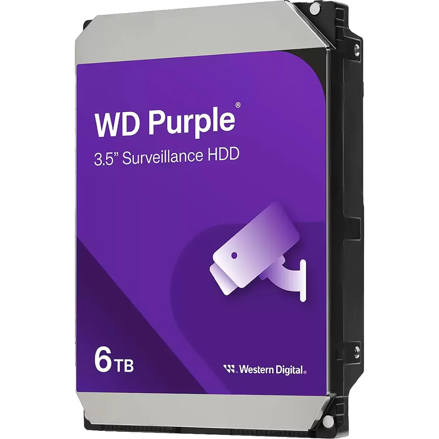 Жесткий диск WD Purple 6TB 3.5 SATA  (WD64PURZ) - фото 1