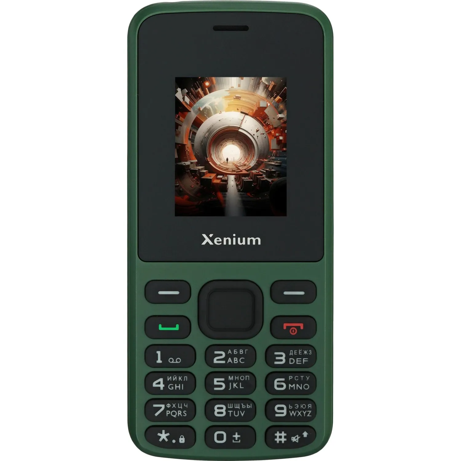 Мобильный телефон Xenium X175 зеленый - фото 1