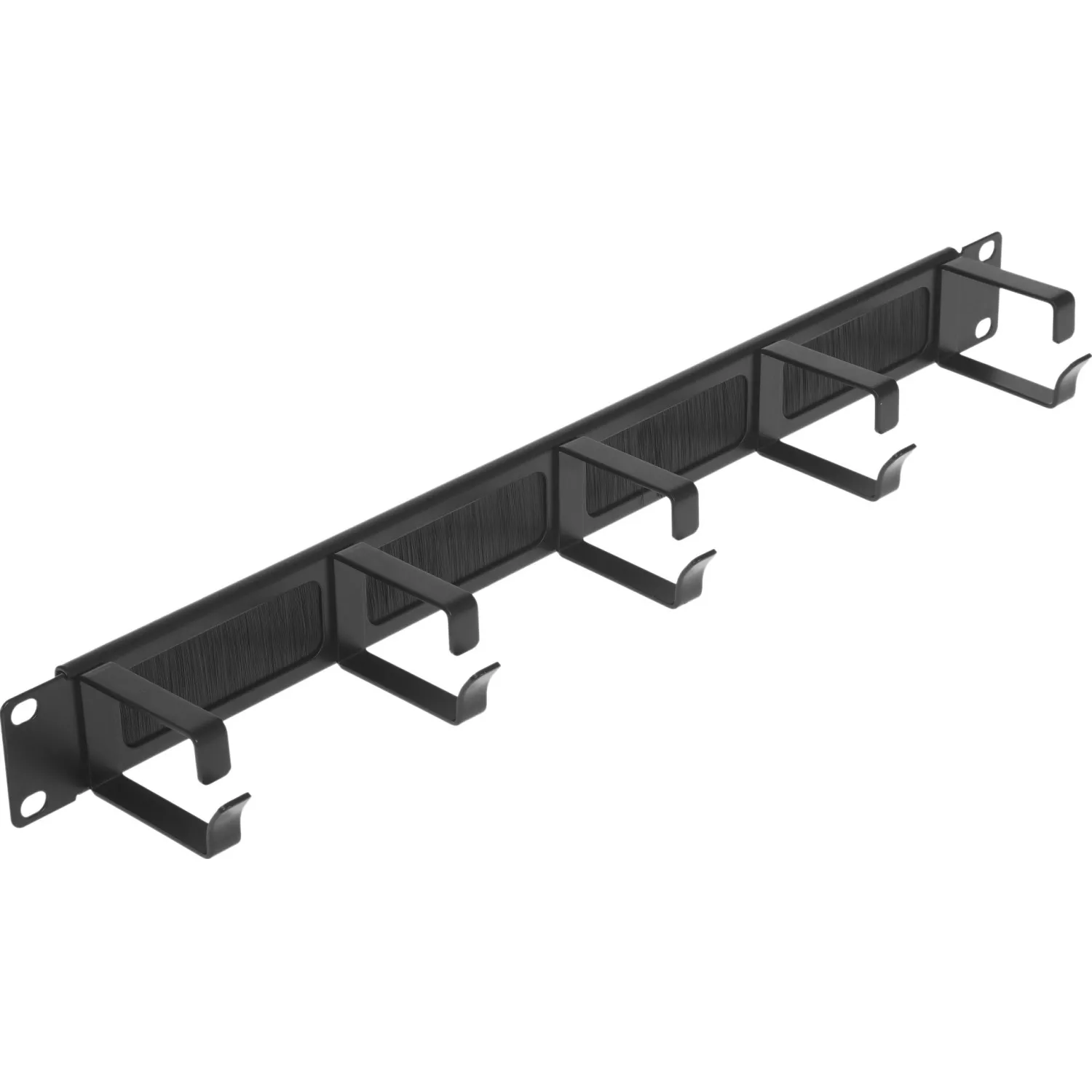 Кабельный органайзер 19 LANMASTER LAN-ORG/BPMR-1U c щеточным вводом - фото 1