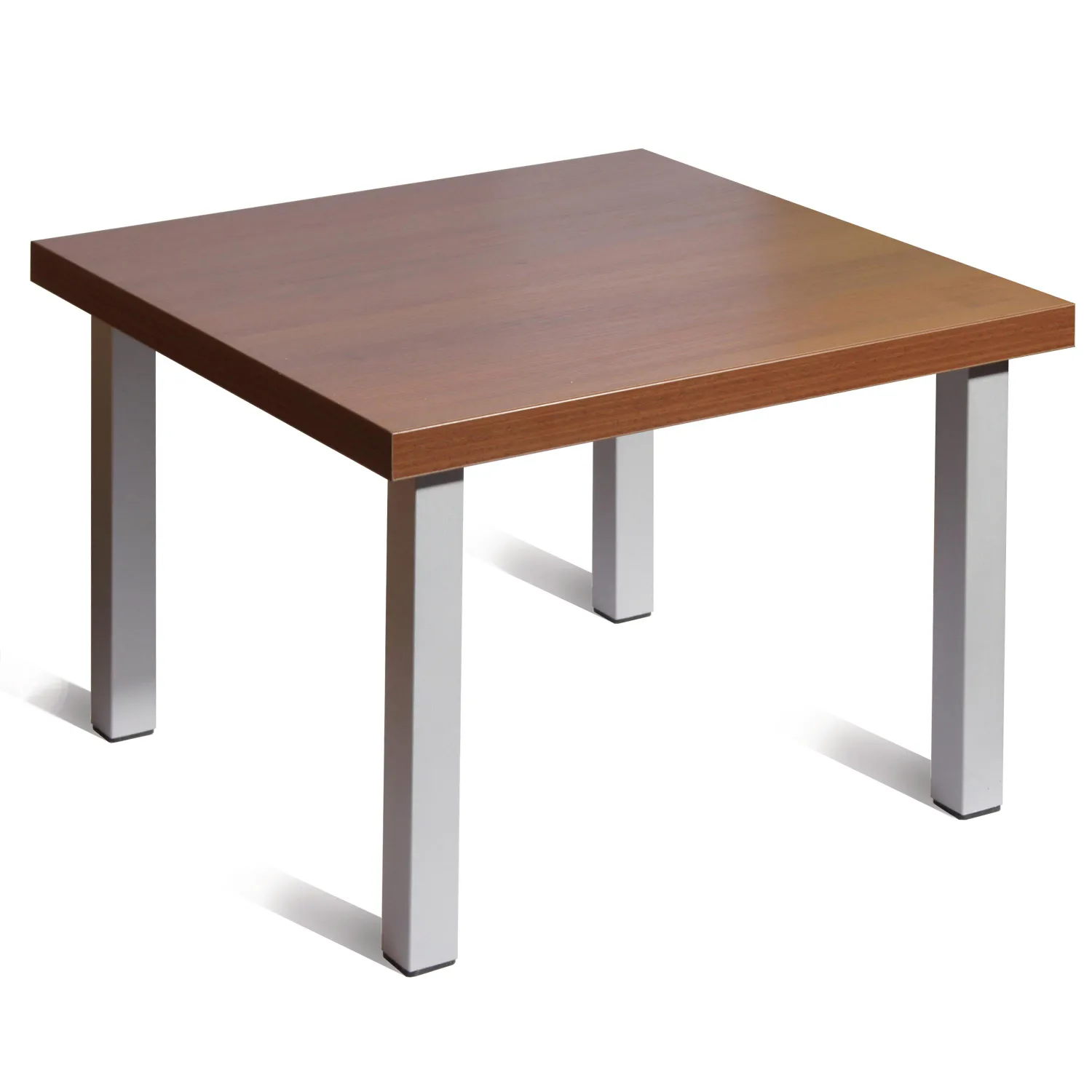 Стол журнальный KD_Триада орех/алюминий - фото 1