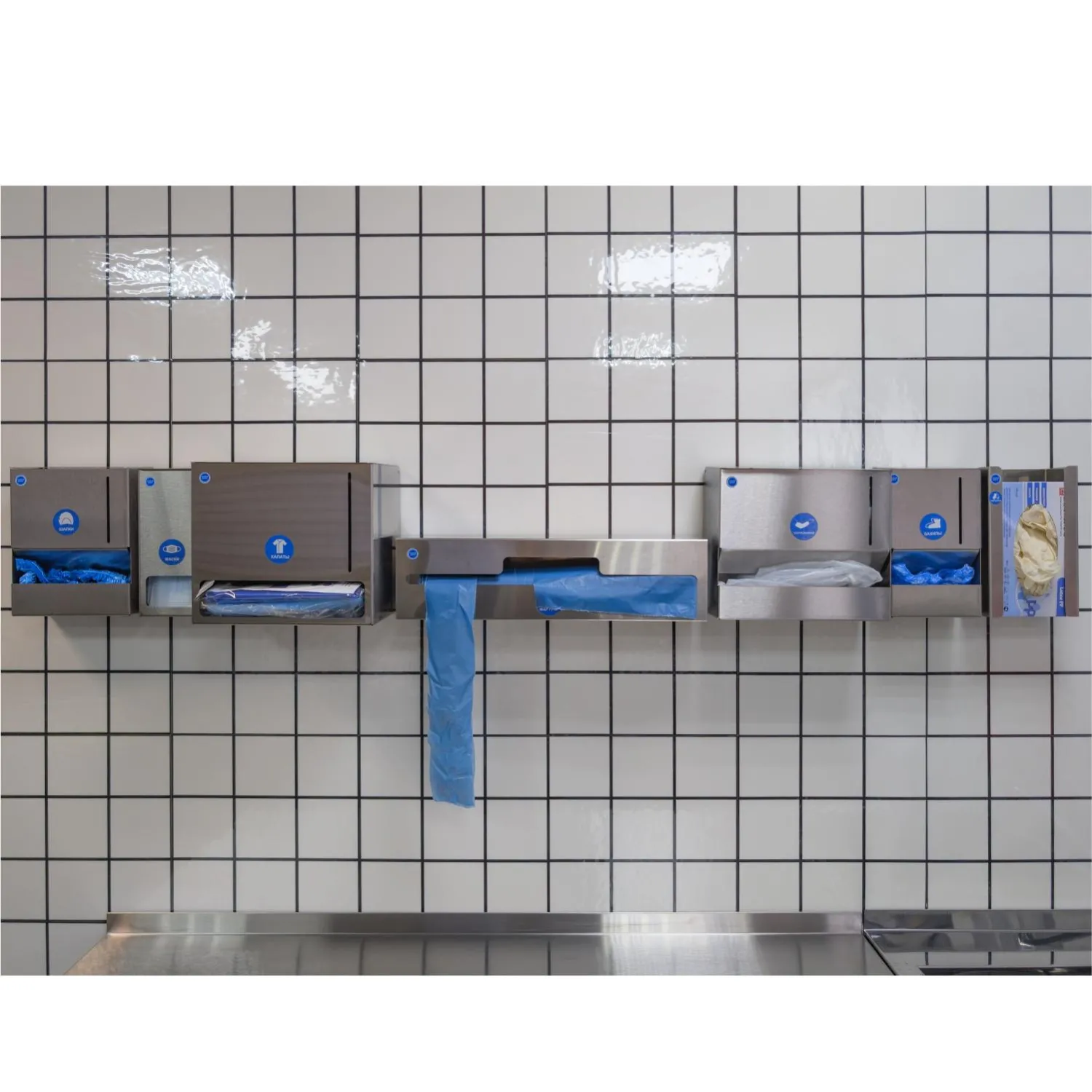 Диспенсер HACCPER Control Point для нарукавников 225х250х120мм арт271910 - фото 9