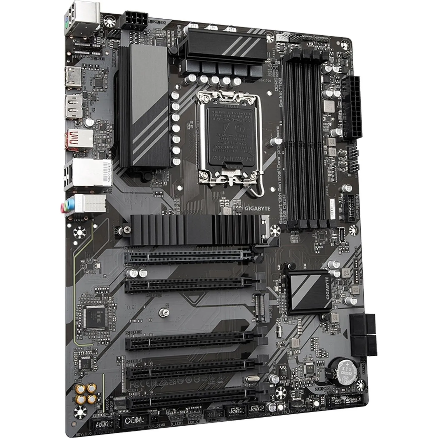 Материнская плата Gigabyte B760 DS3H s1700 Intel B760 4xDDR5 ATX - фото 1
