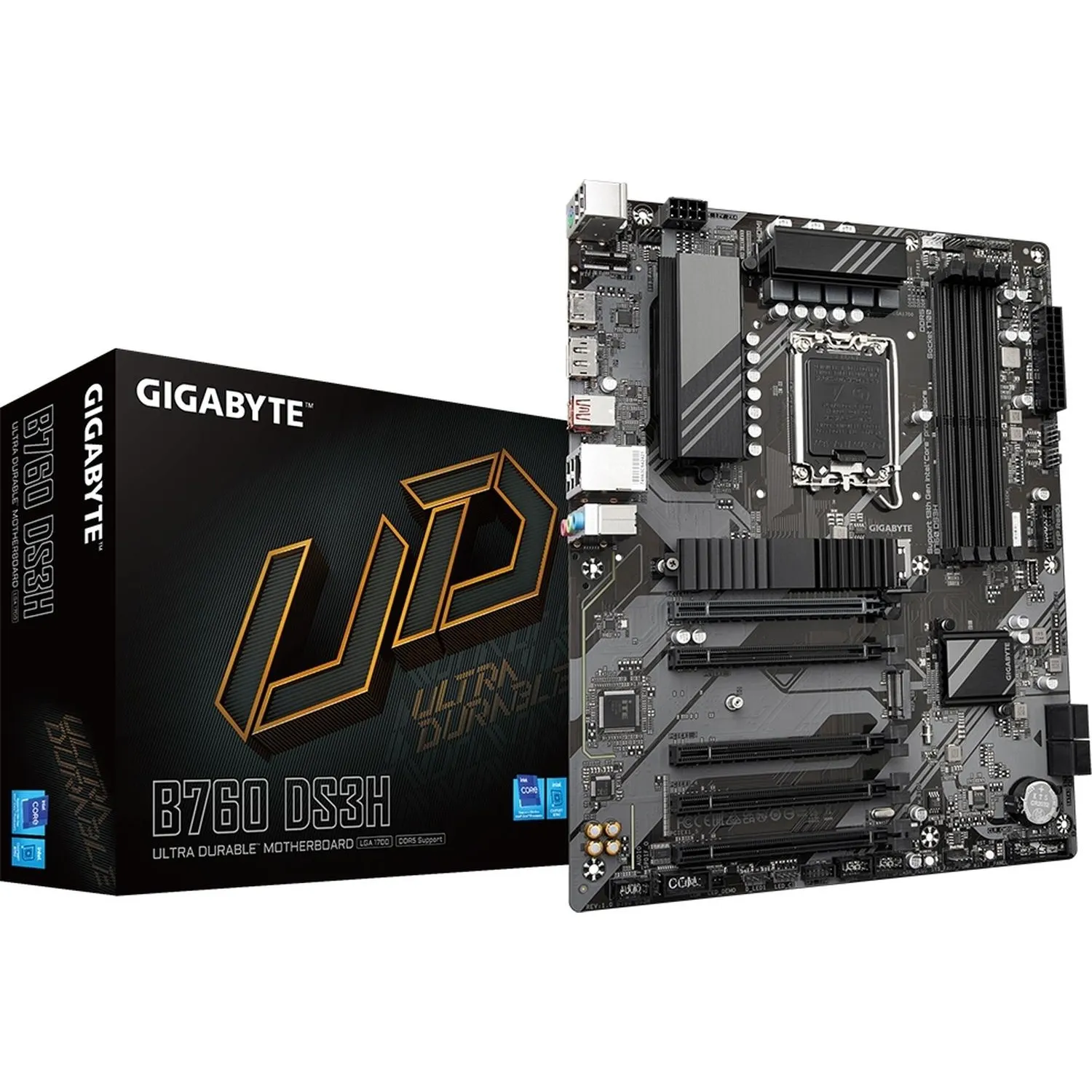 Материнская плата Gigabyte B760 DS3H s1700 Intel B760 4xDDR5 ATX - фото 6