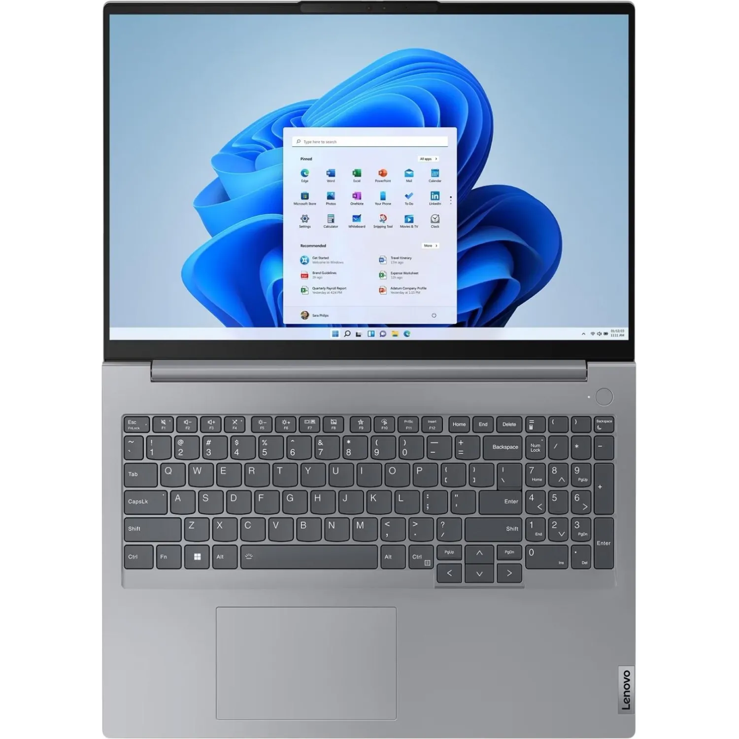 Ноутбук Lenovo TB 16 G6 IRL(21KH00X8EV)i3-1315U/16Gb/512Gb SSD/16/NoOS - фото 6