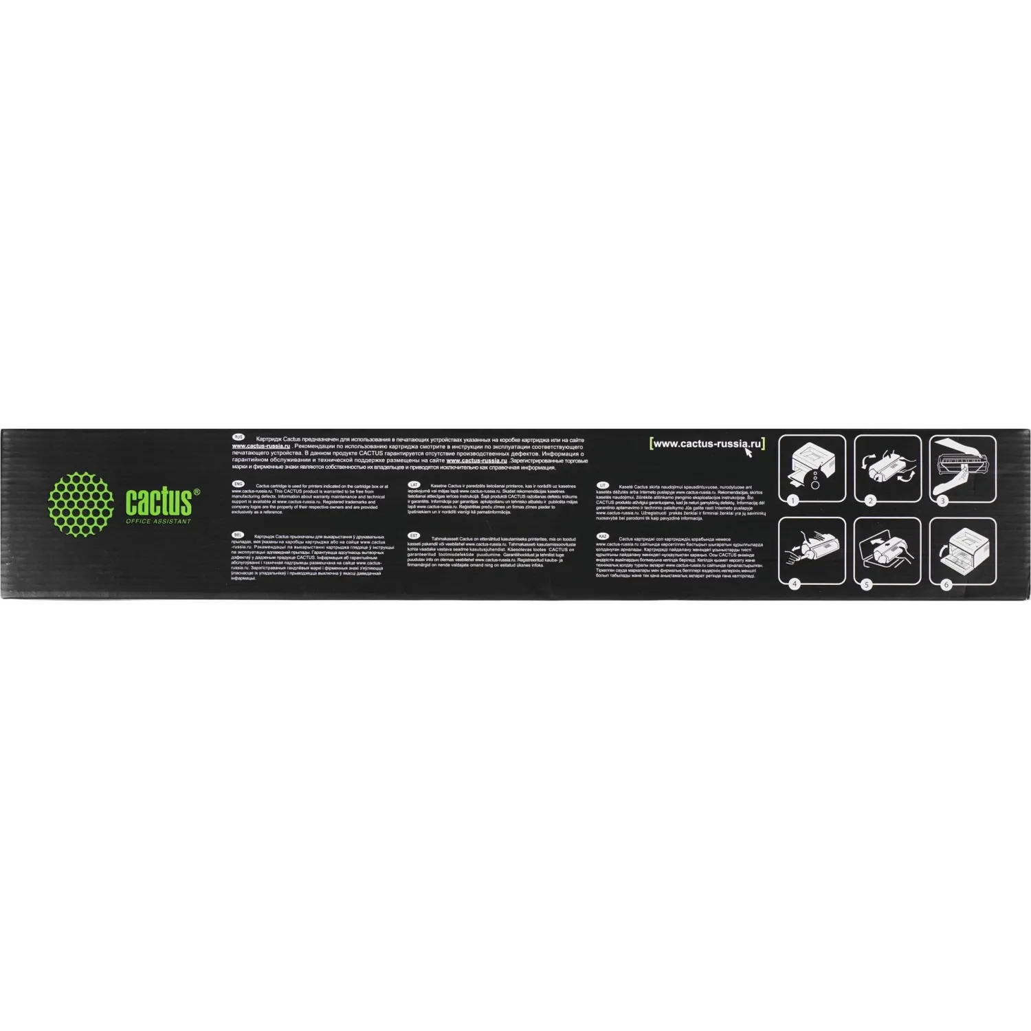 Картридж лазерный Cactus TN328C CS-TN328C для Konica Minolta, голубой - фото 2