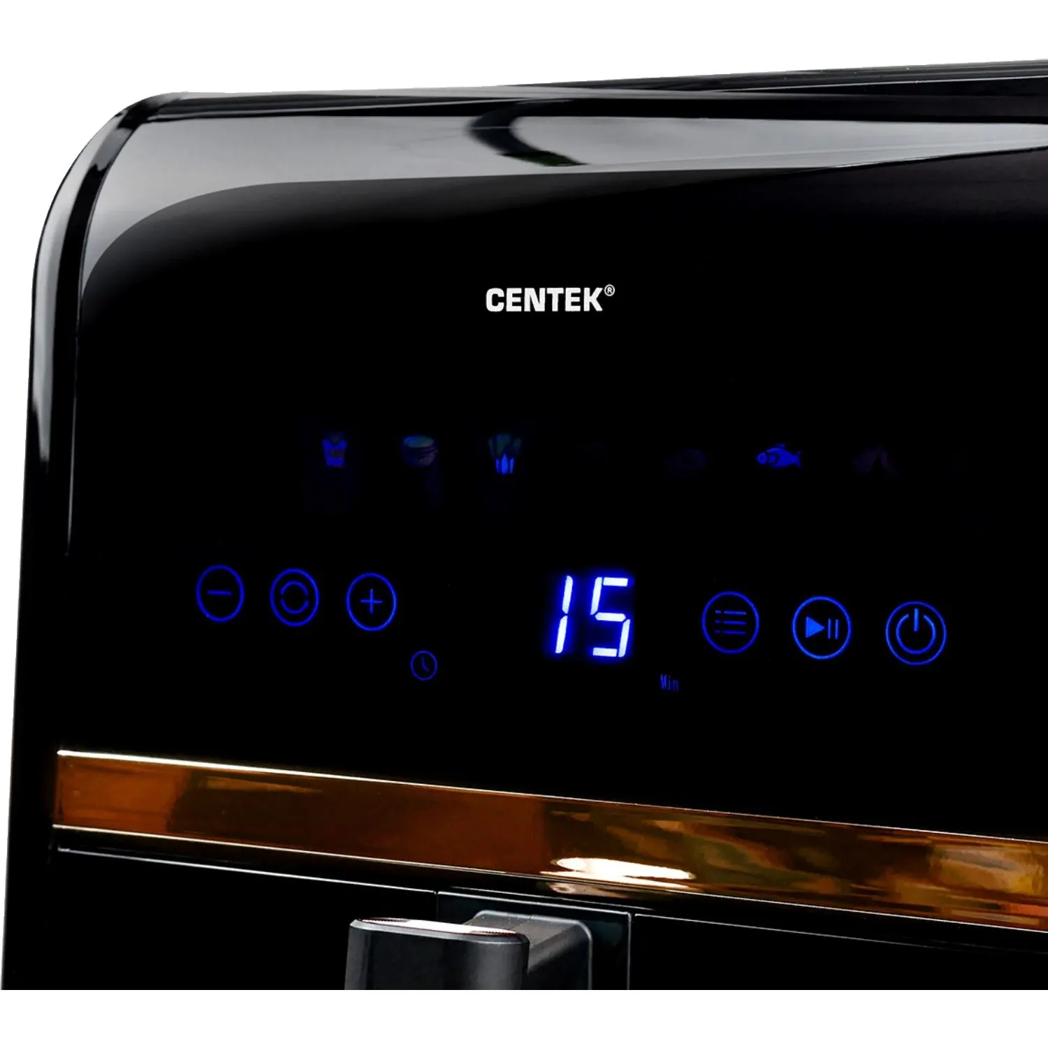 Аэрогриль Centek CT-3102,5л,1500Вт, сенсорное управление, таймер 60мин - фото 2