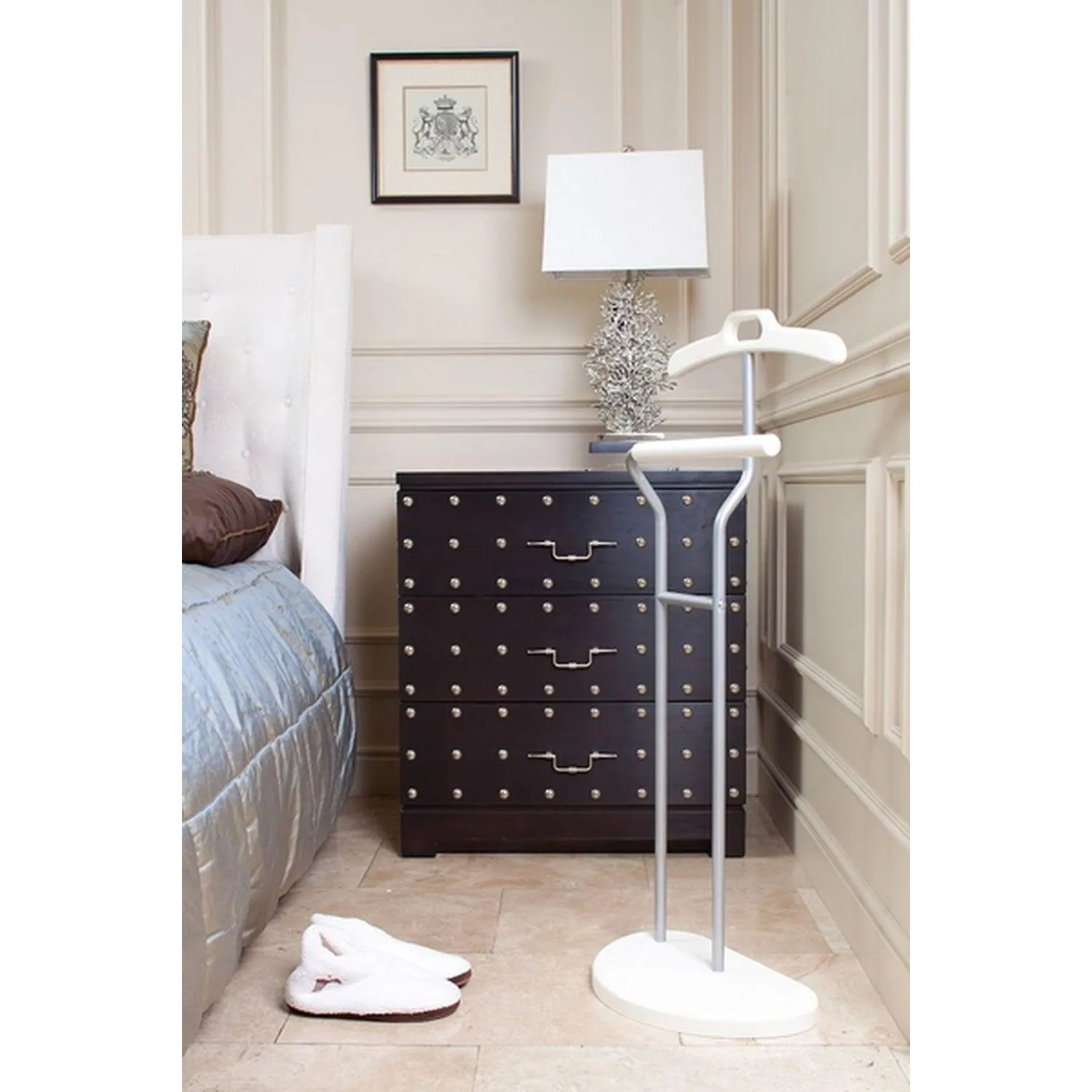 Вешалка ME_костюмная D10 металлик/слоновая кость - фото 10