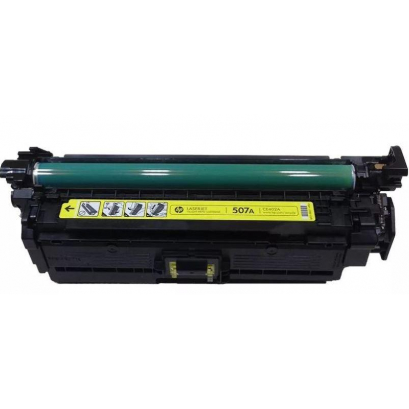 Картридж лазерный HP 507A CE402A жел. для CLJ M525/M551/M570/M571/M575 - фото 4