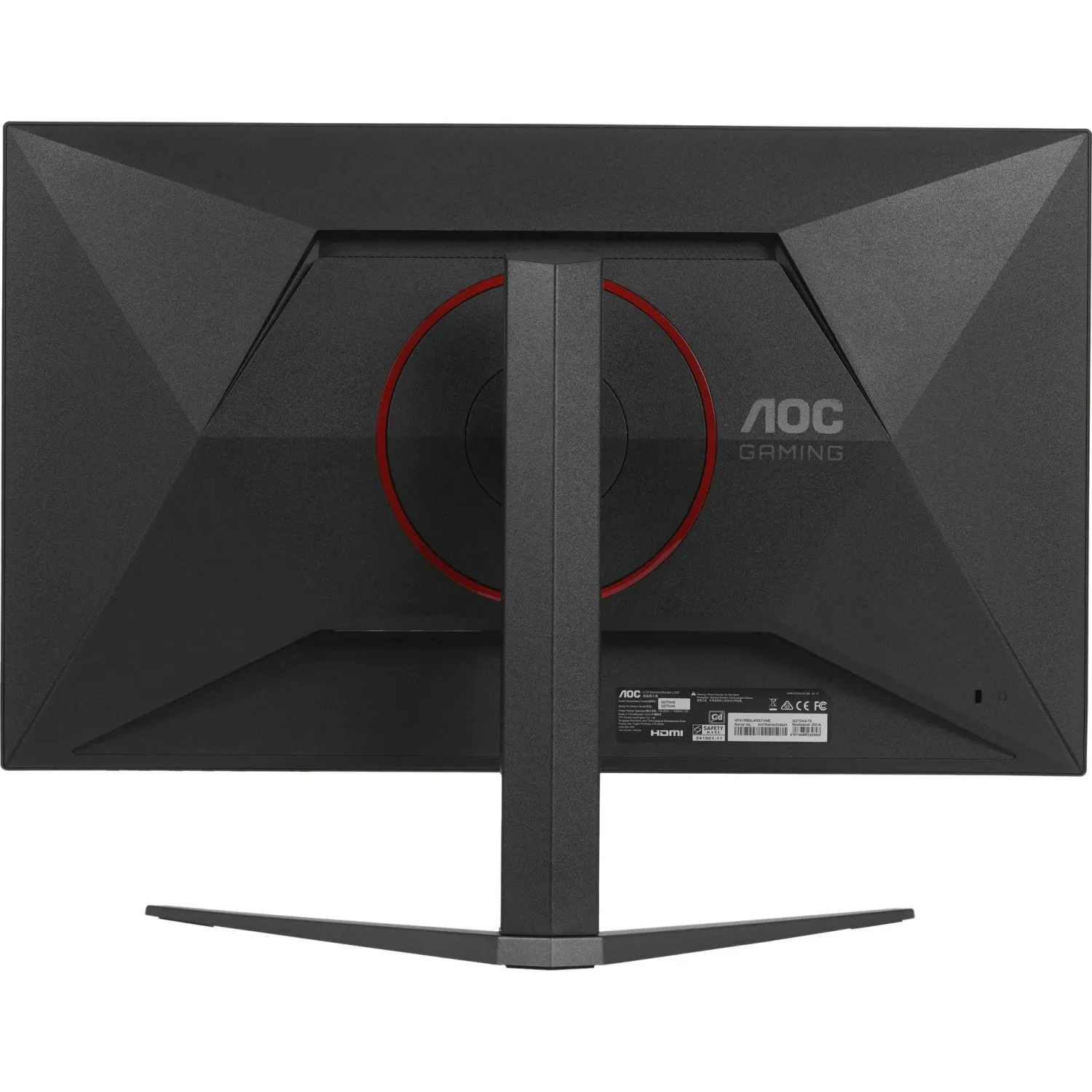 Монитор 27 AOC Q27G4S Black (IPS,2560x1440,300Hz,0.3 ms,2xHDMI,Pivot) - фото 3