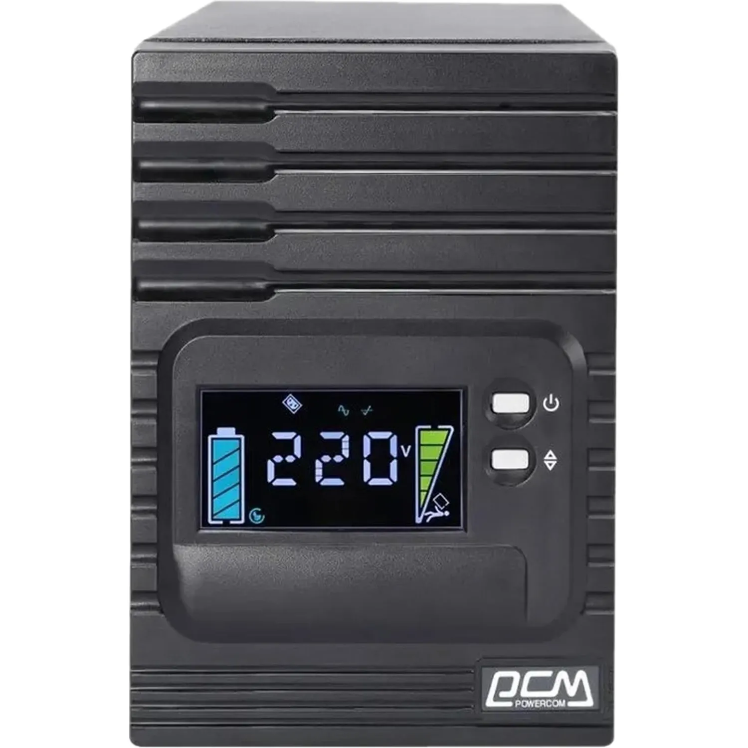 ИБП Powercom Smart King Pro+ SPT-1000 LCD 800Вт 1000ВА - фото 3