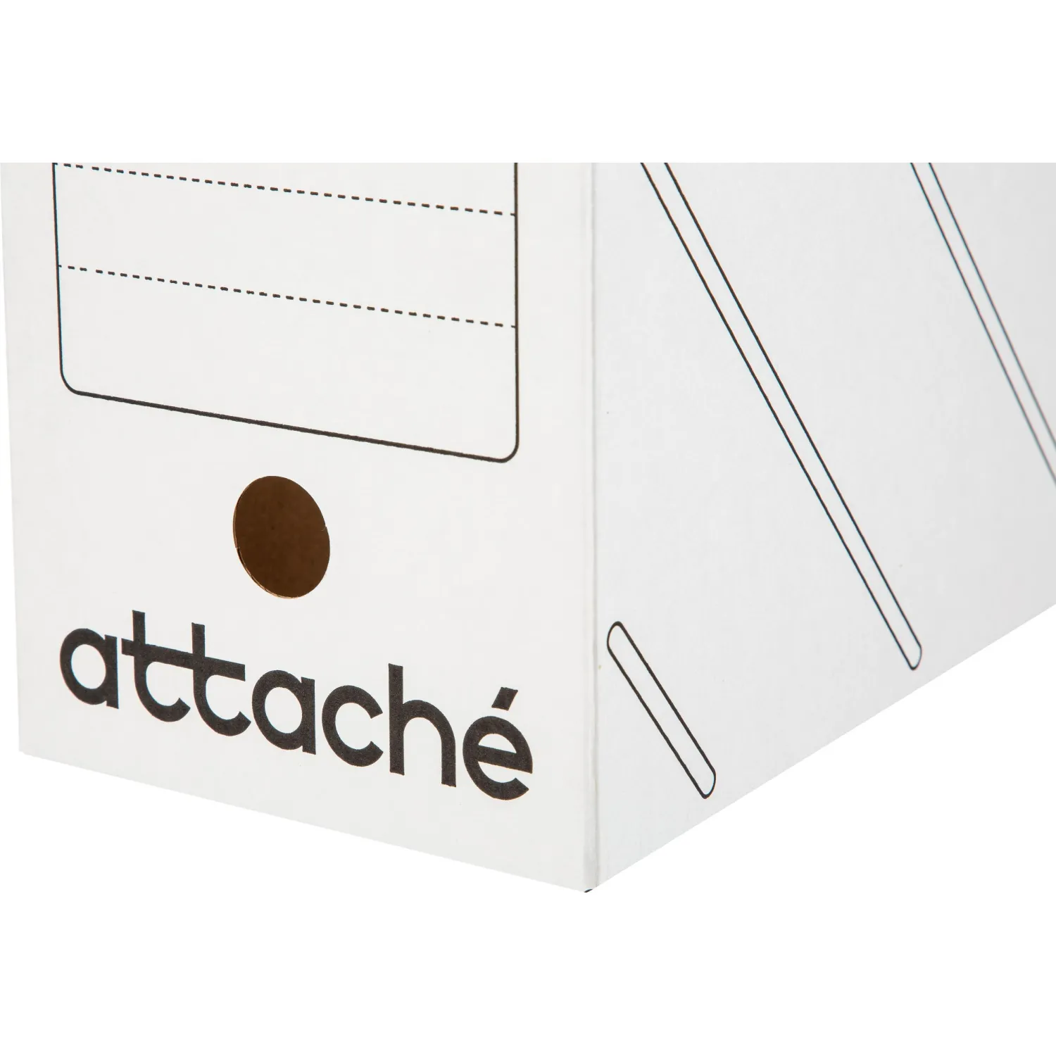 Лоток вертикальный Attache 150мм белый, 2 шт/уп - фото 3