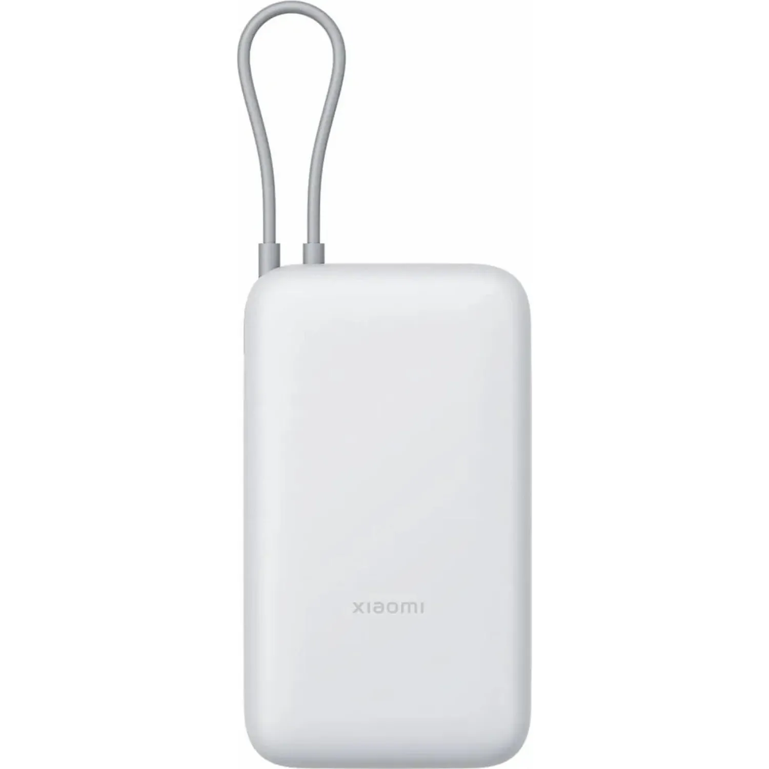 Внешний аккумулятор с встр.каб. Xiaomi BHR9738GL 20000mAh GL Light Gray - фото 1