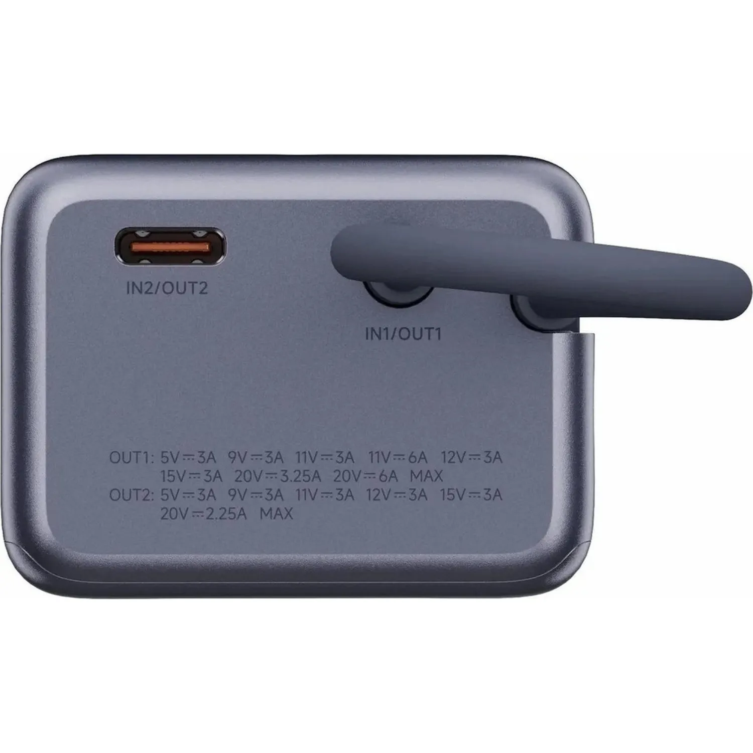 Внешний аккумулятор с встр.каб. Xiaomi BHR9361GL 165W 10000mAh GL - фото 2