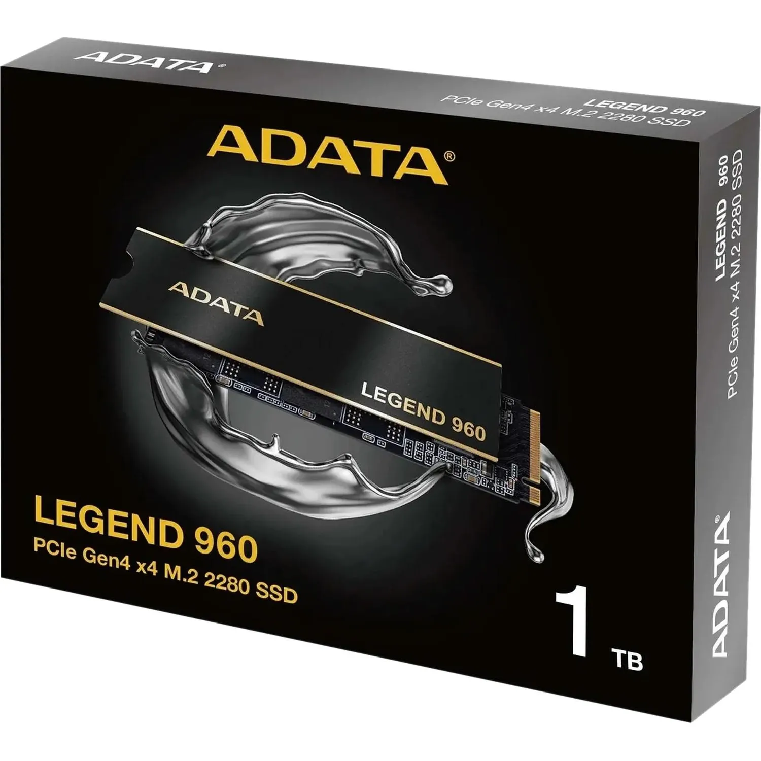 SSD накопитель A-DATA Legend 960 M.2 1Tb, PCI-E 4.0 x4 2280(ALEG-960-1TCS) - фото 4
