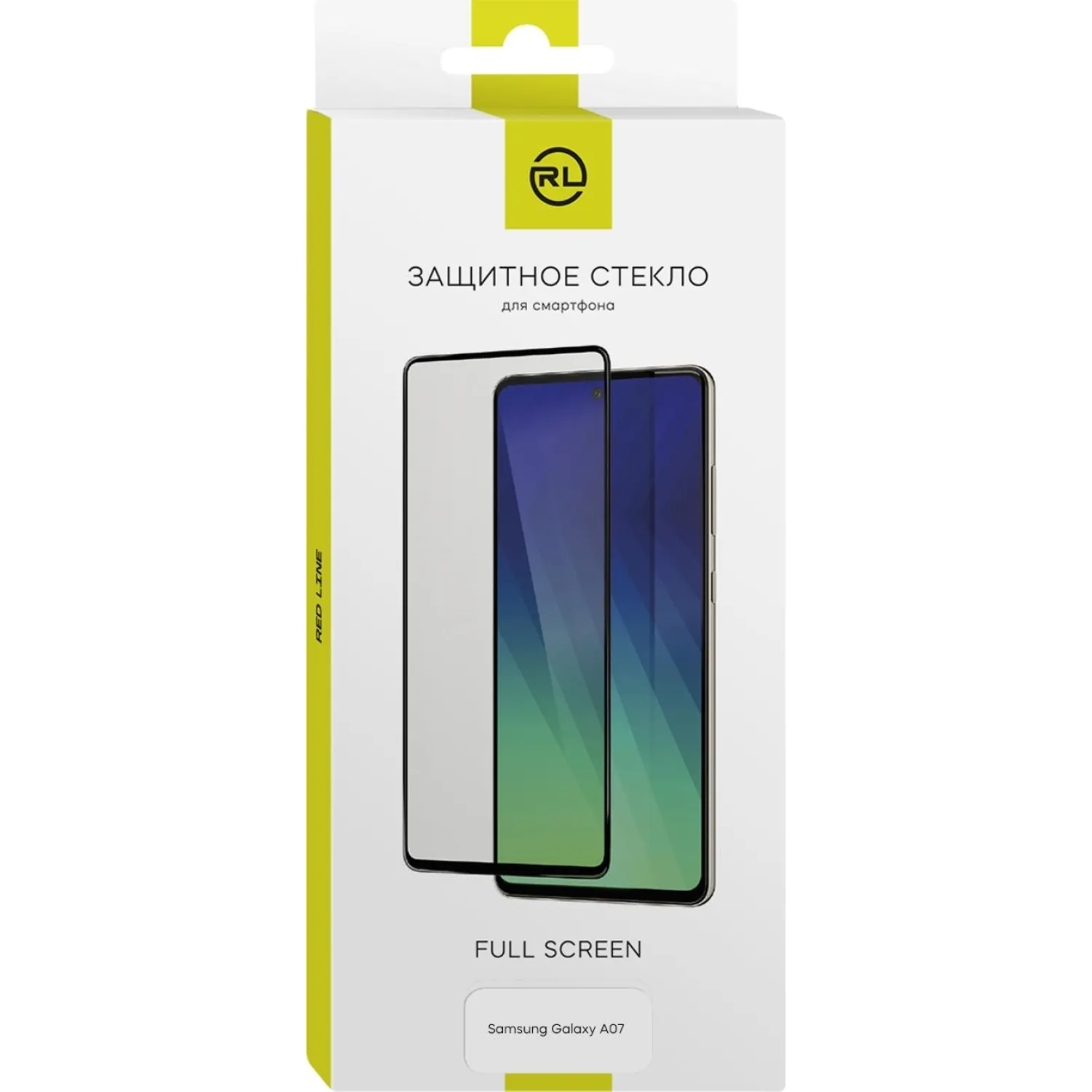 Защитное стекло Red Line УТ000042624 Samsung Galaxy A07 FULL GLUE черный - фото 1