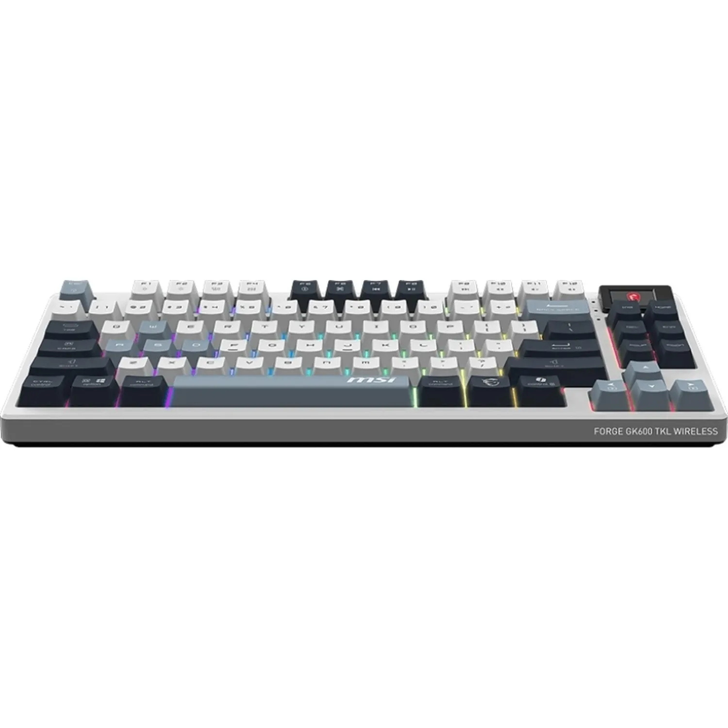 Клавиатура MSI (S11-43RUP01-HH9)Forge GK600 механ.бел/син USB BT/R gamer L - фото 5