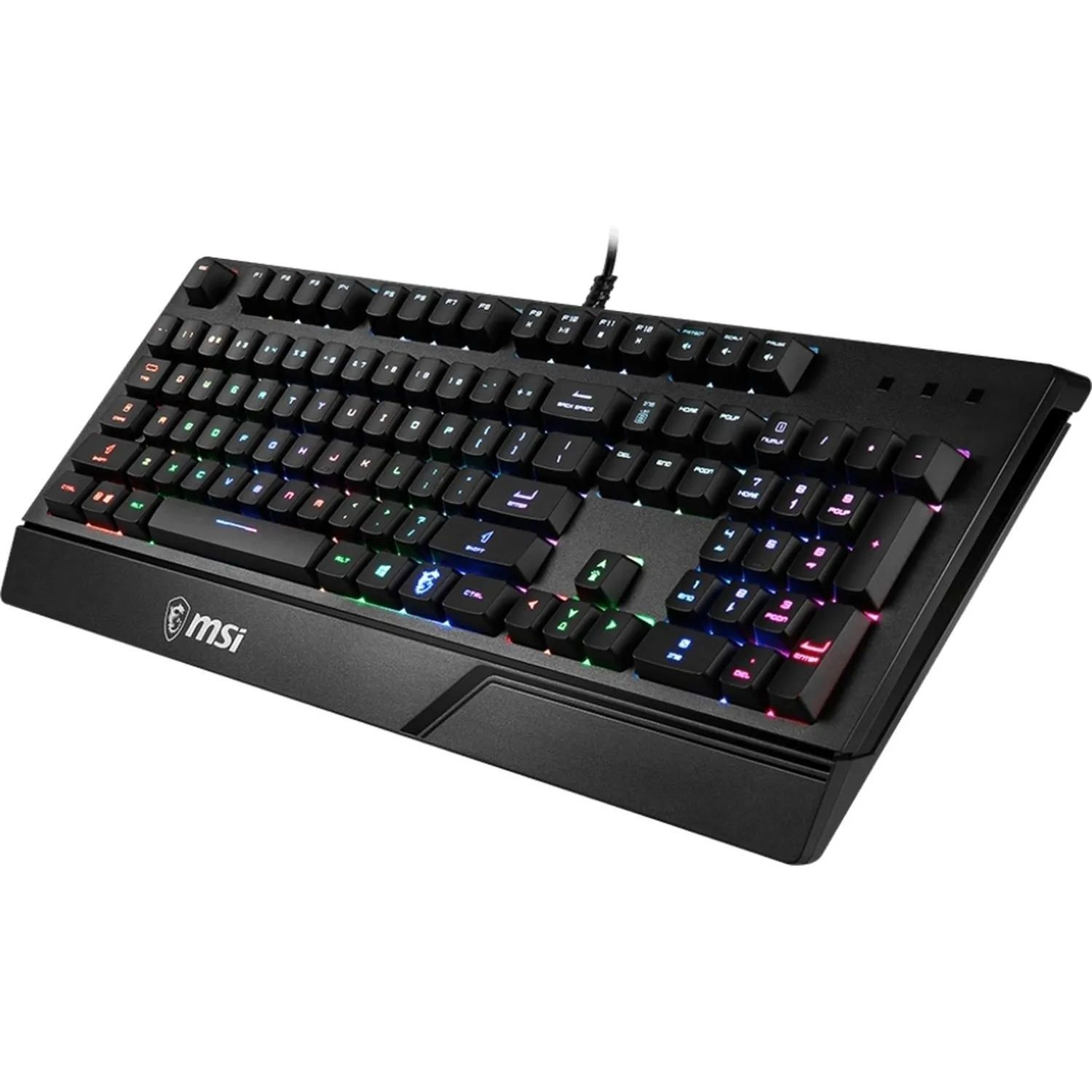 Клавиатура MSI (S11-04RU230-CLA) Vigor GK20 RU USB Multim. gamer LED черн - фото 4