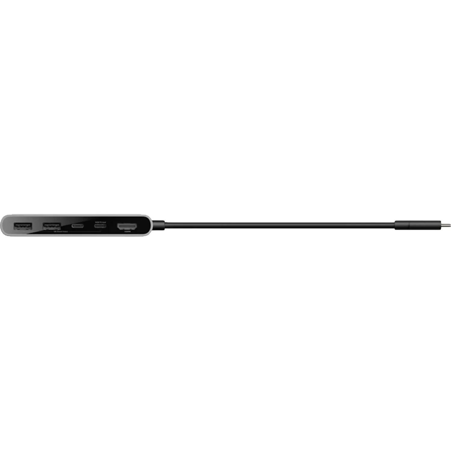 Разветвитель USB Belkin (AVC022hqSGY)хаб 5в1 4K@60Hz 100W сер.косм - фото 5