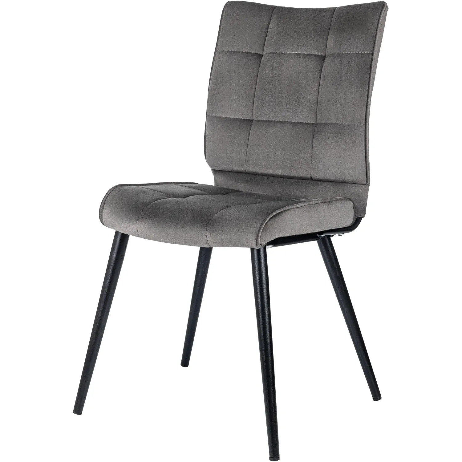 Стул VB_для дома Бюрократ CH-K10_2_K т.серый Holland 18 металл 2шт/уп - фото 1