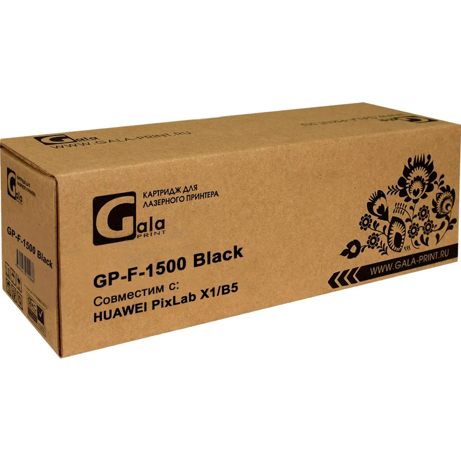 Тонер-картридж GalaPrint F-1500 чер. для для Huawei PixLab X1 - фото 2
