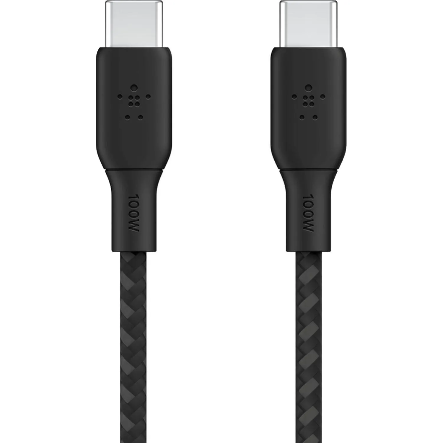 Кабель Belkin (CAB014BT3MBK)BoostCh.100W USB-C to USB-C 2.0 Braided 3м. чер - фото 5