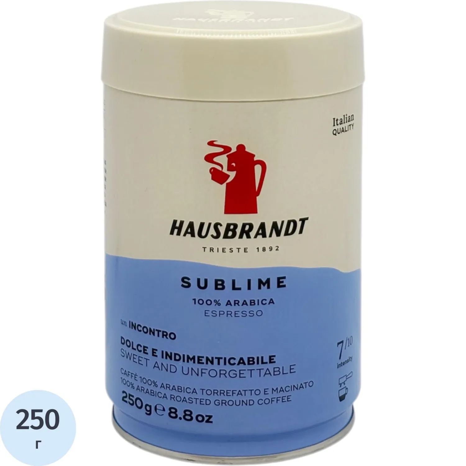 Кофе молотый Hausbrandt Sublime Espresso 100% Аrabica, ж/б 250г - фото 1