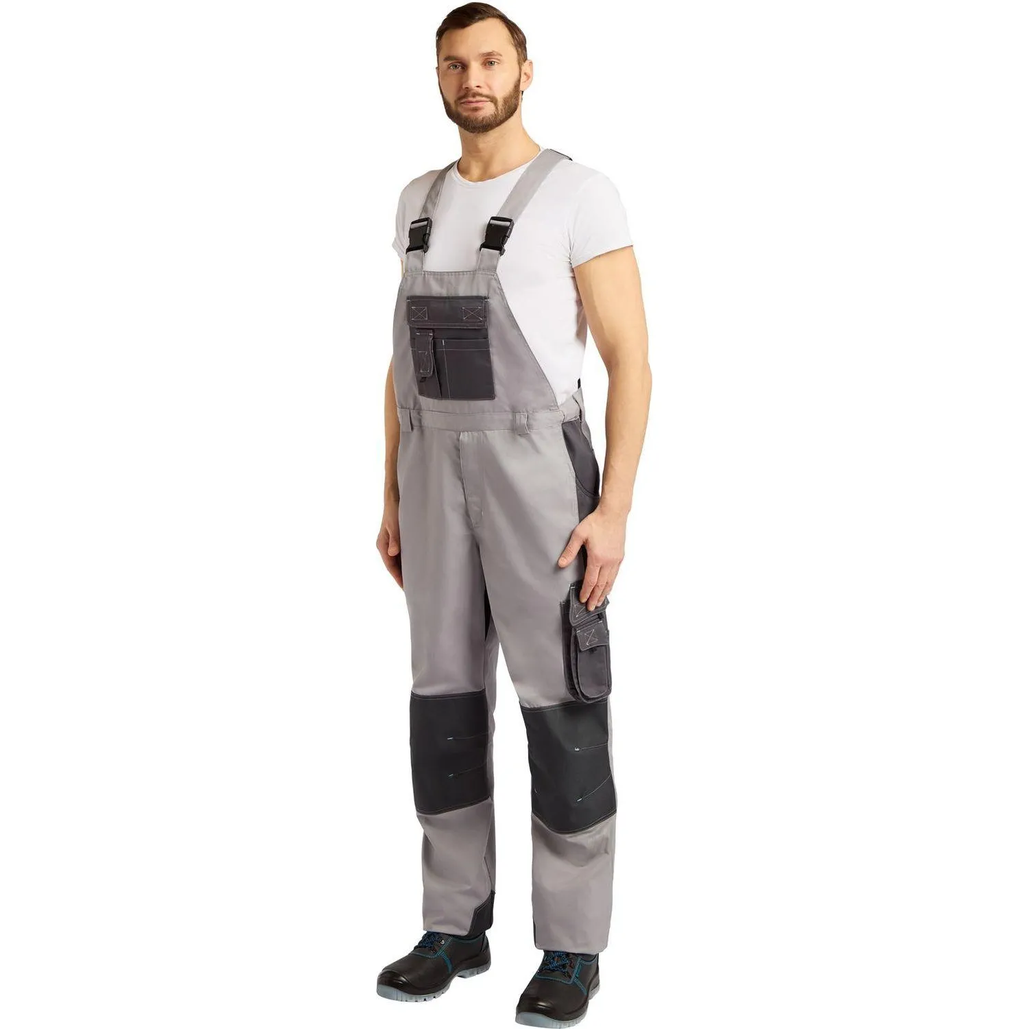 Полукомбинезон лет муж TOPFORT Акетон (л33) сер 88-92/170-176 (МВО) - фото 2