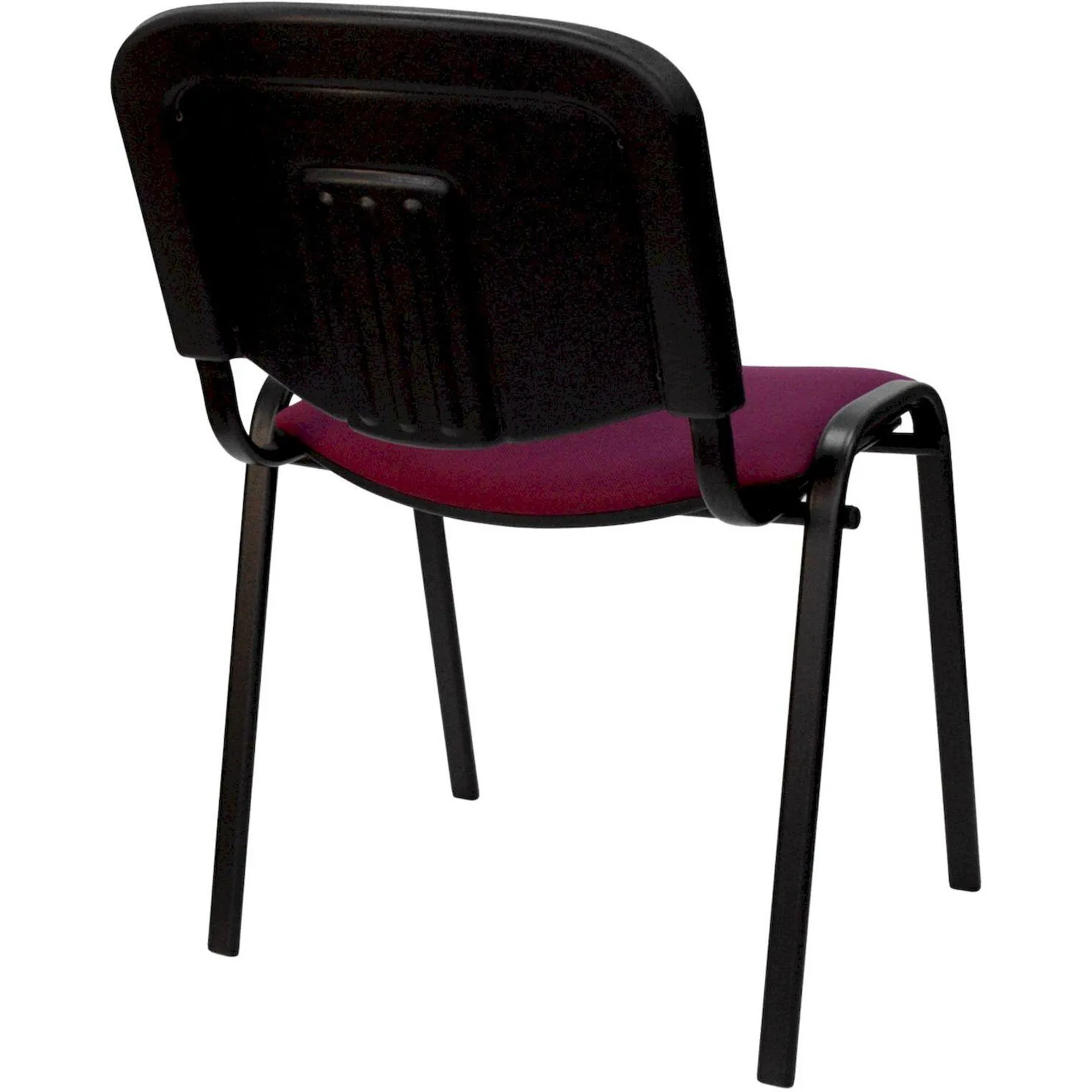 Стул UA_EChair Rio(ИЗО/ISO) черн, ткань бордовый С-29 - фото 11