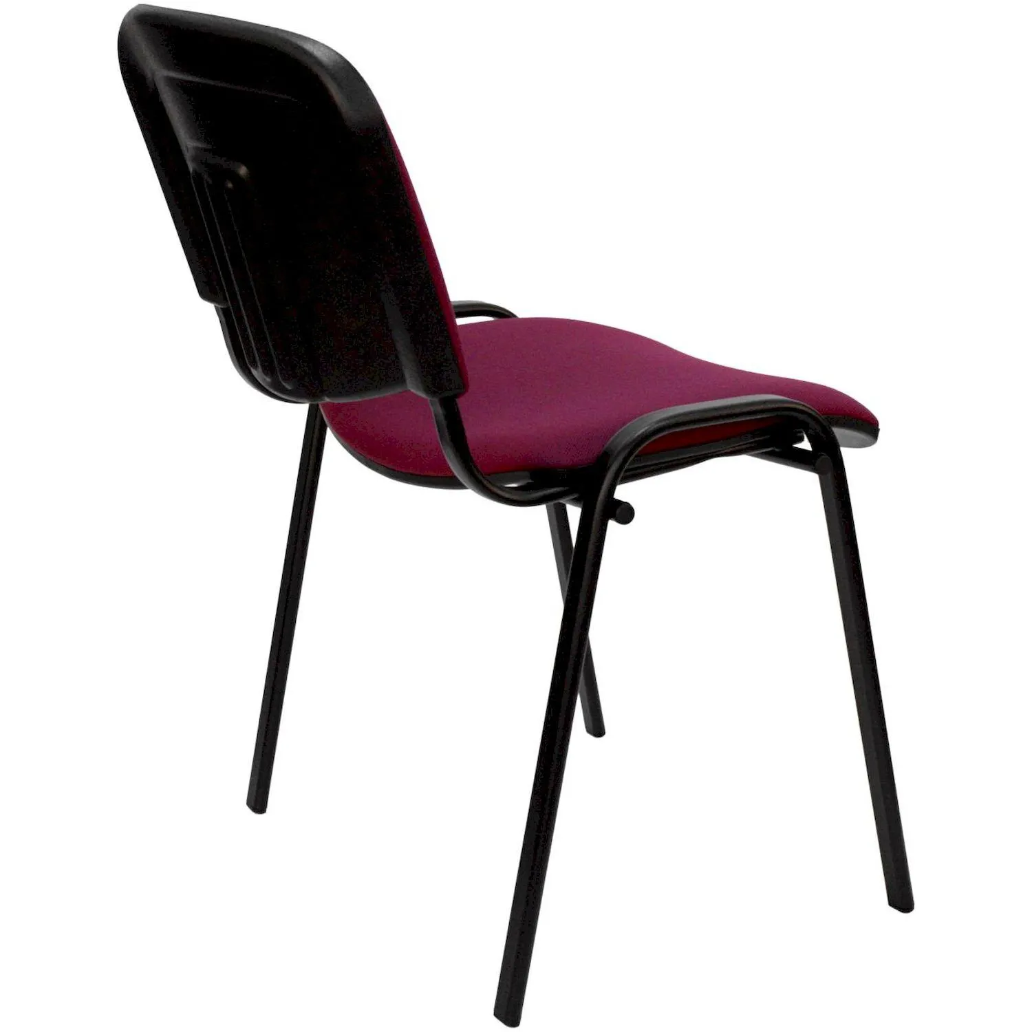 Стул UA_EChair Rio(ИЗО/ISO) черн, ткань бордовый С-29 - фото 12