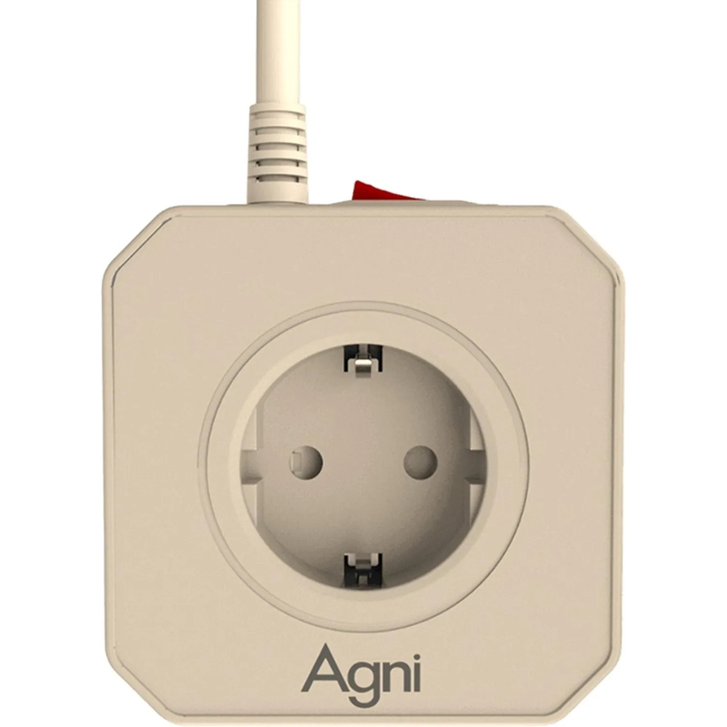 Сетевой фильтр AGNI  5р/2м 2м,слоновая кость(TP-VE4U5E-2m-ivory) - фото 4