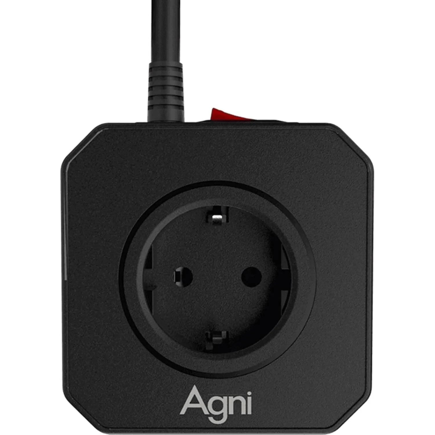 Сетевой фильтр AGNI  5р/5м,черный(TP-VE4U5E-5m-black) - фото 4
